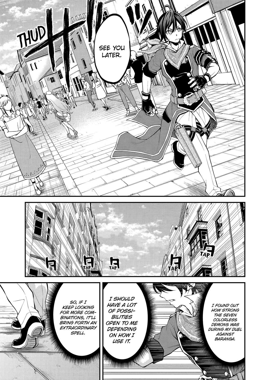 Saisoku Musou No B-Kyuu Mahou Tsukai: Ippatsu Utareru Mae Ni Senpatsu Uchikaesu! Chapter 13 #25