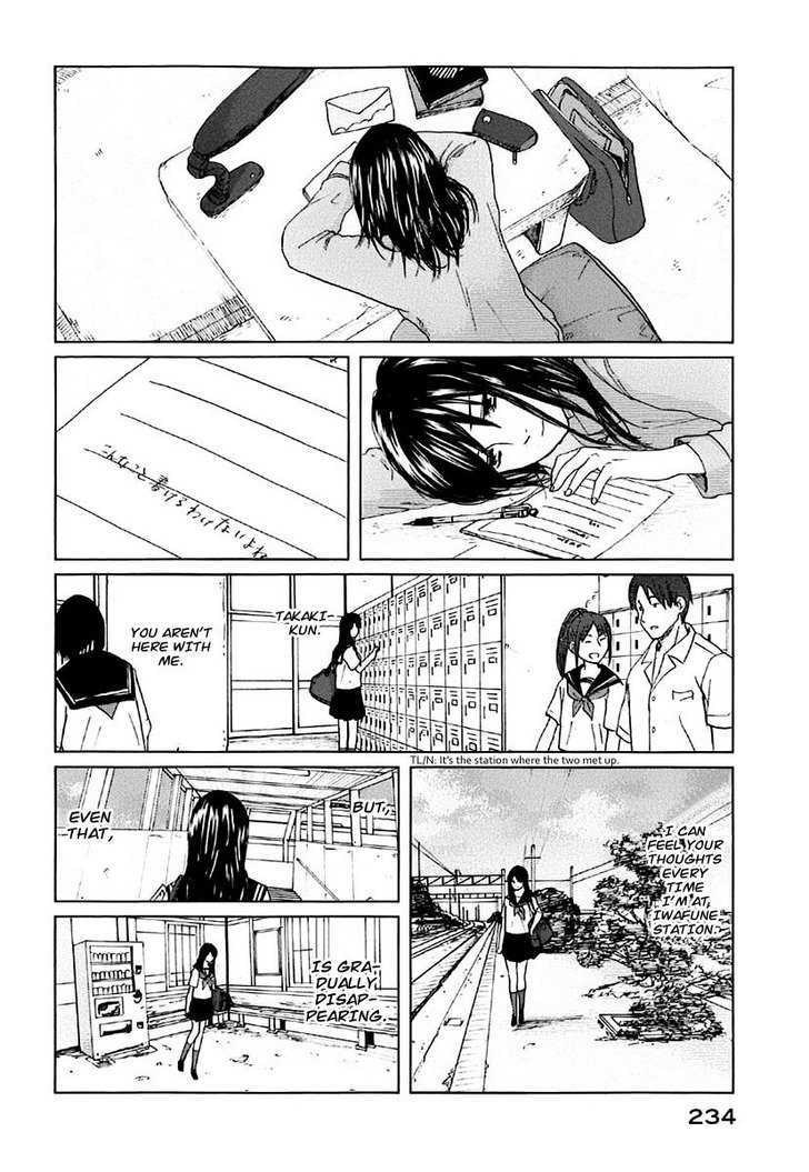 Byousoku 5 Centimeter Chapter 5 #37