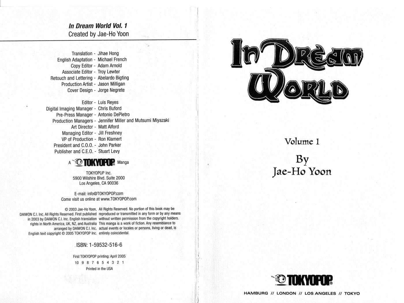 In Dream World Chapter 1 #3