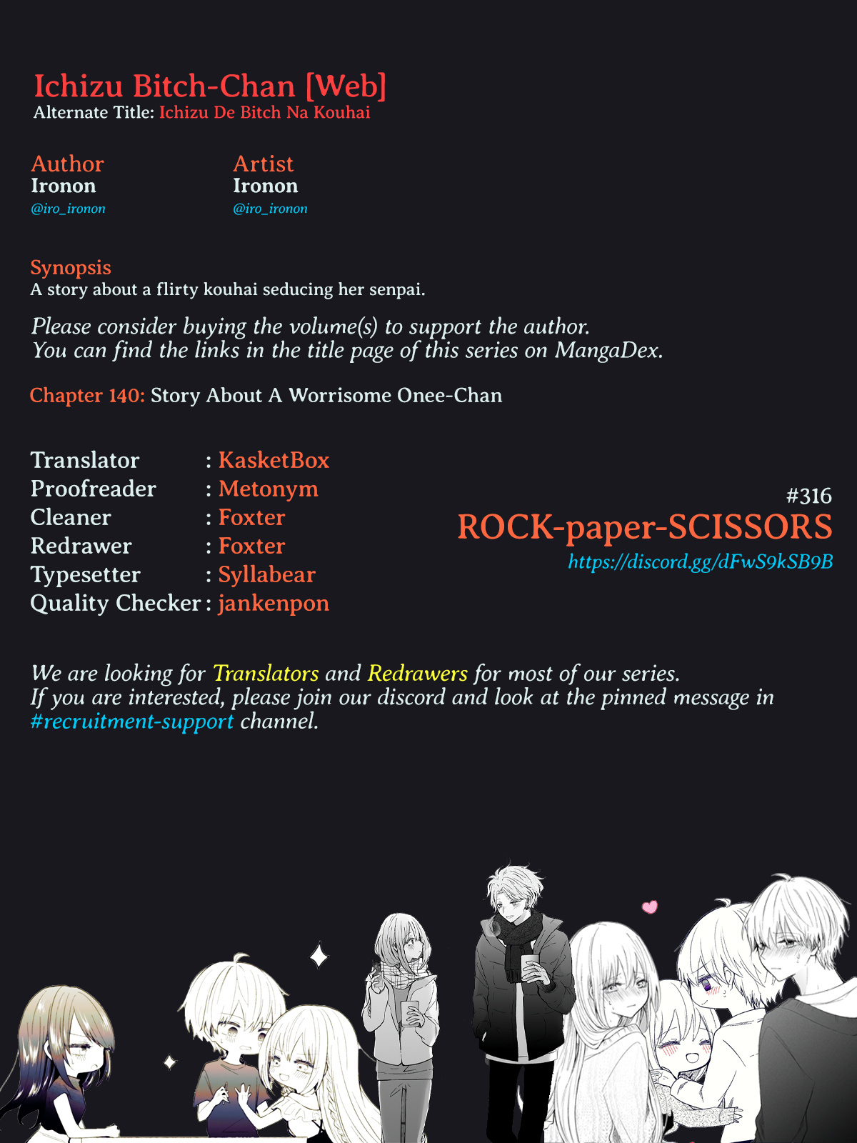 Ichizu De Bitch Na Kouhai Chapter 140 #6