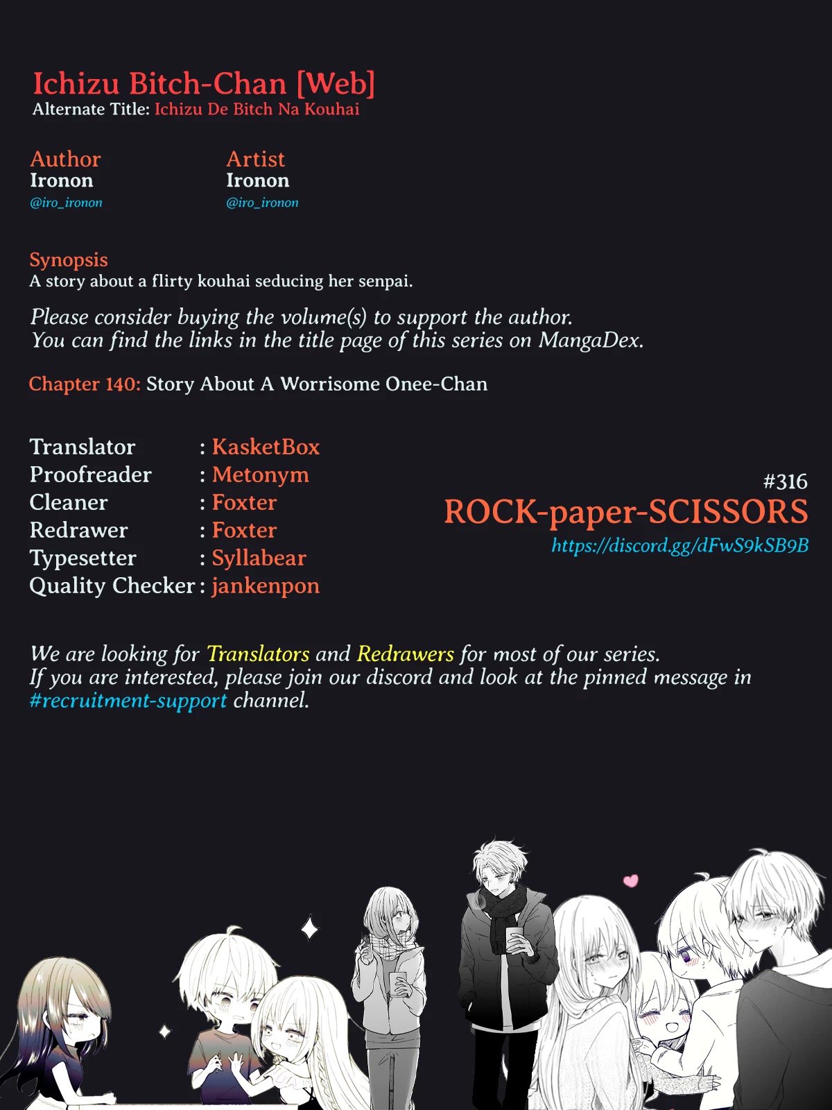 Ichizu De Bitch Na Kouhai Chapter 136 #6