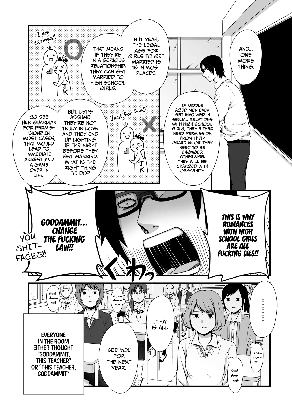 Joshikousei No Mudazukai Chapter 7 #3