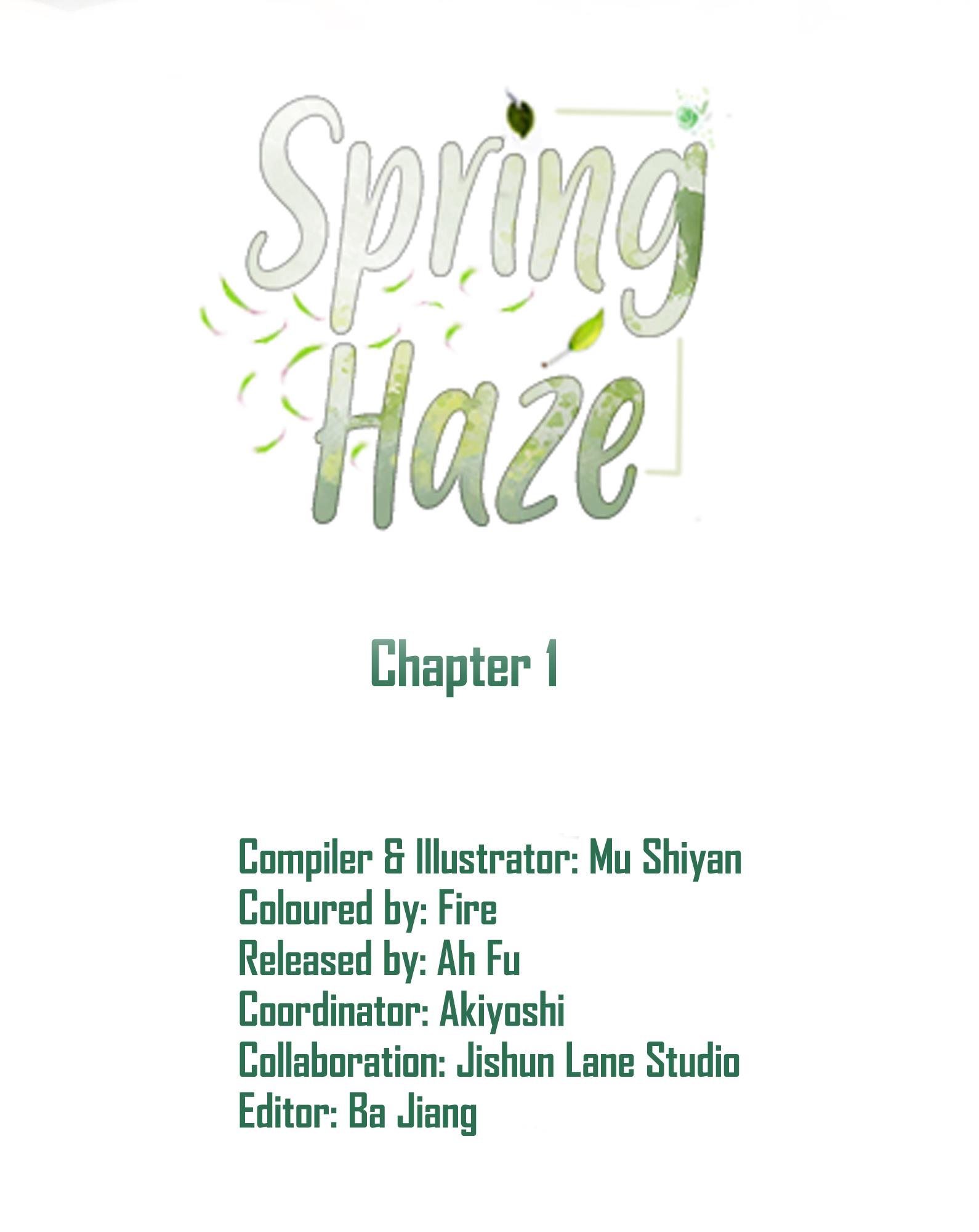 Spring Haze Chapter 1.1 #3