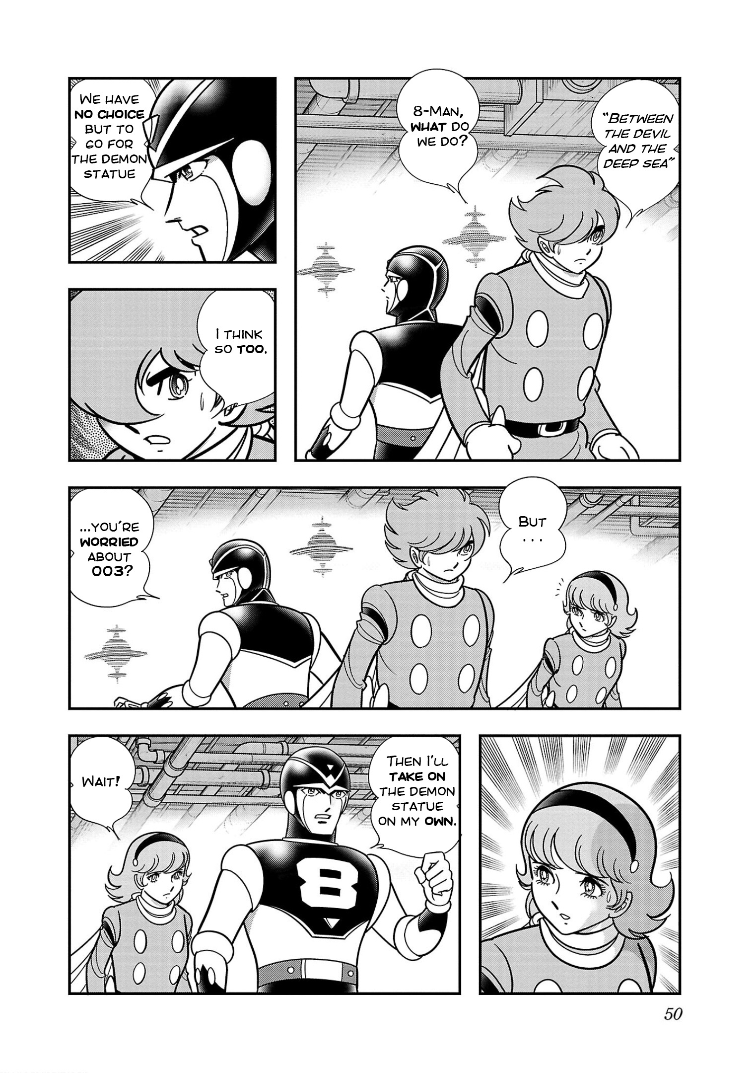 8-Man Vs Cyborg 009 Chapter 8 #3