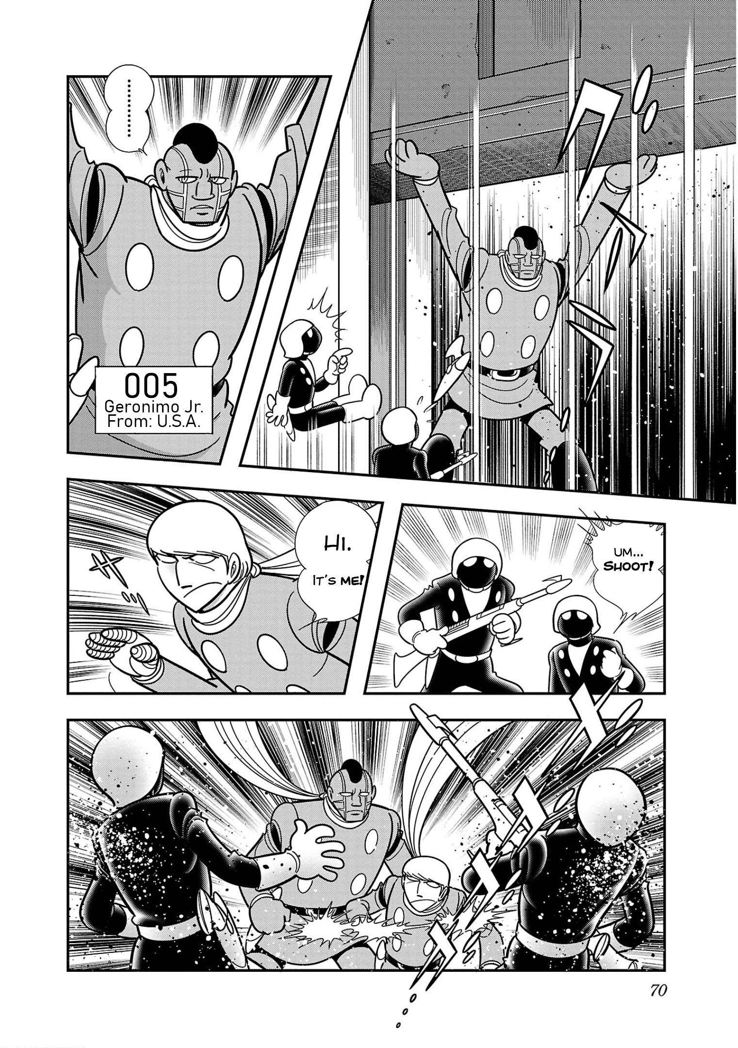 8-Man Vs Cyborg 009 Chapter 8 #19