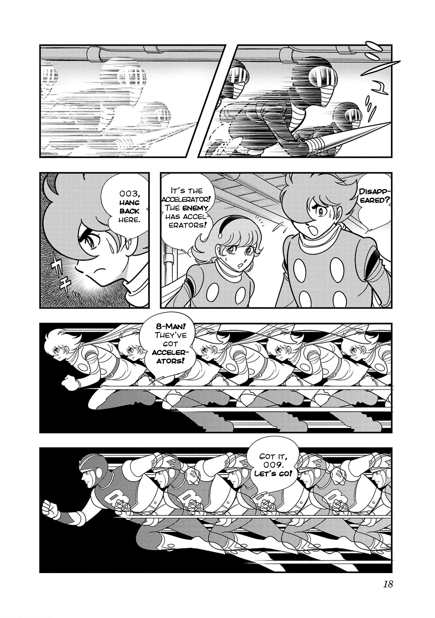 8-Man Vs Cyborg 009 Chapter 7 #19