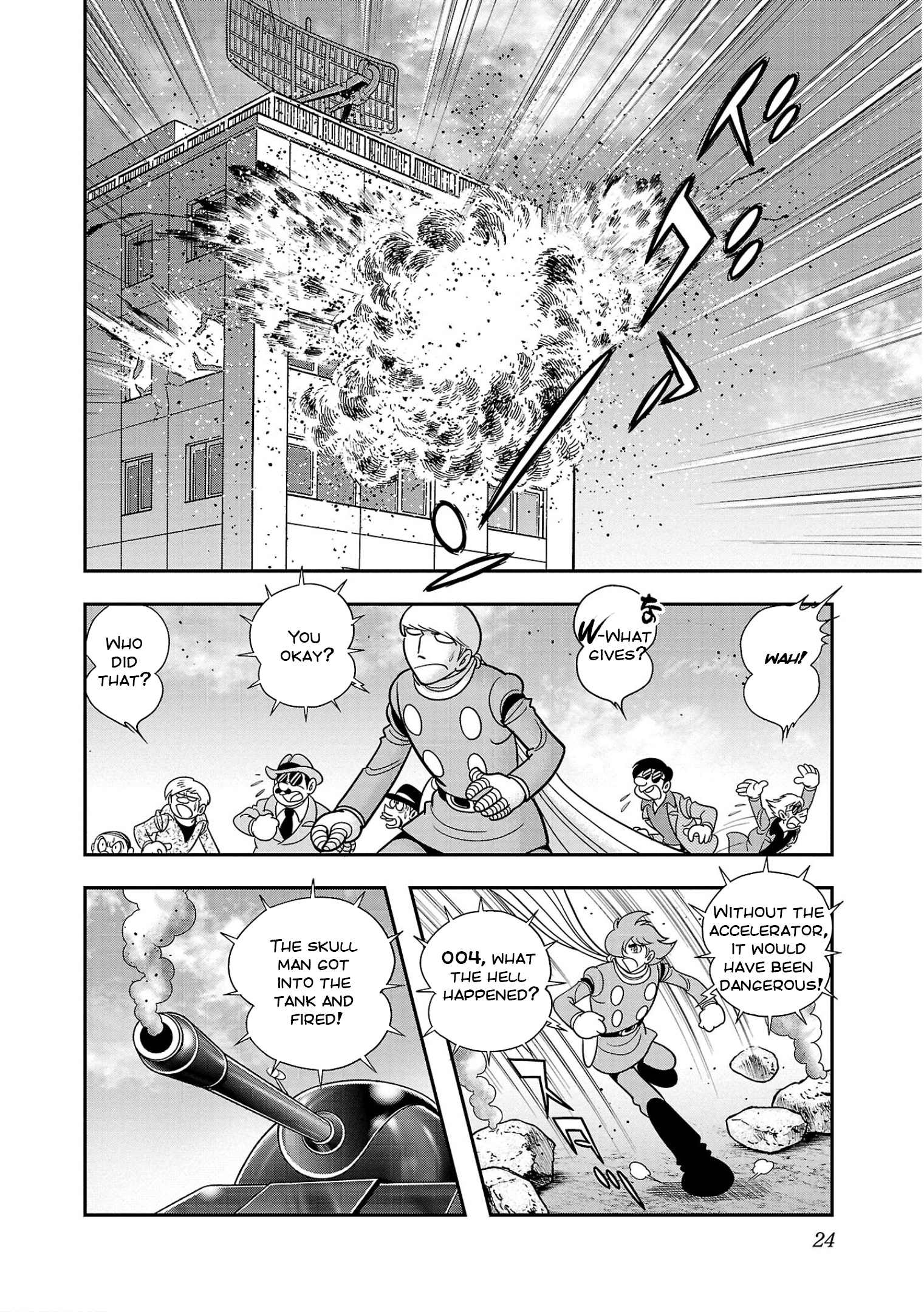 8-Man Vs Cyborg 009 Chapter 1 #26