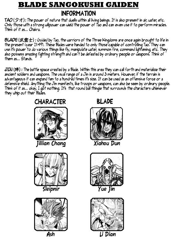 Blade Sangokushi Gaiden Chapter 1 #1