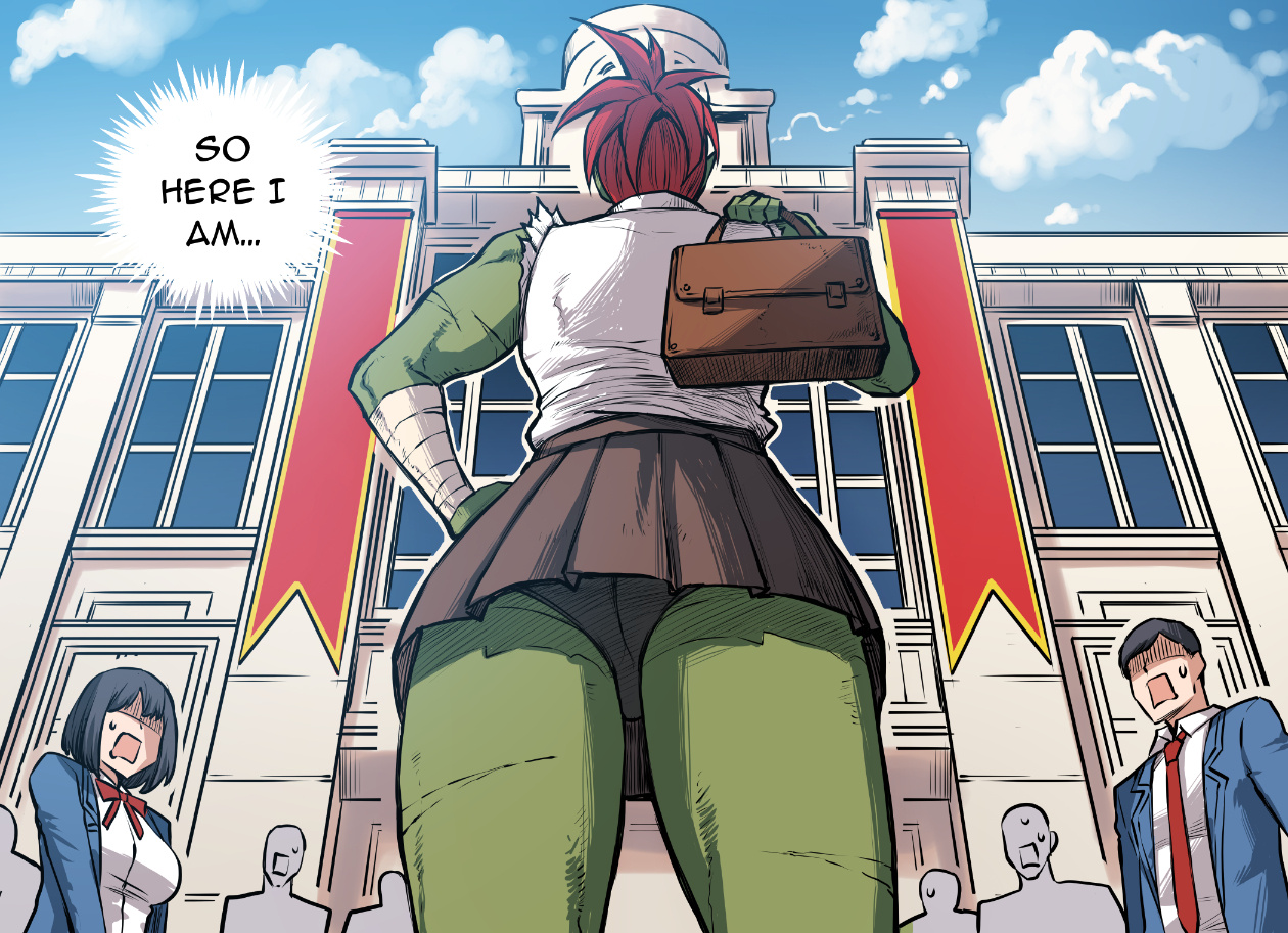 Orc Girl Goes To High School Chapter 1 #1