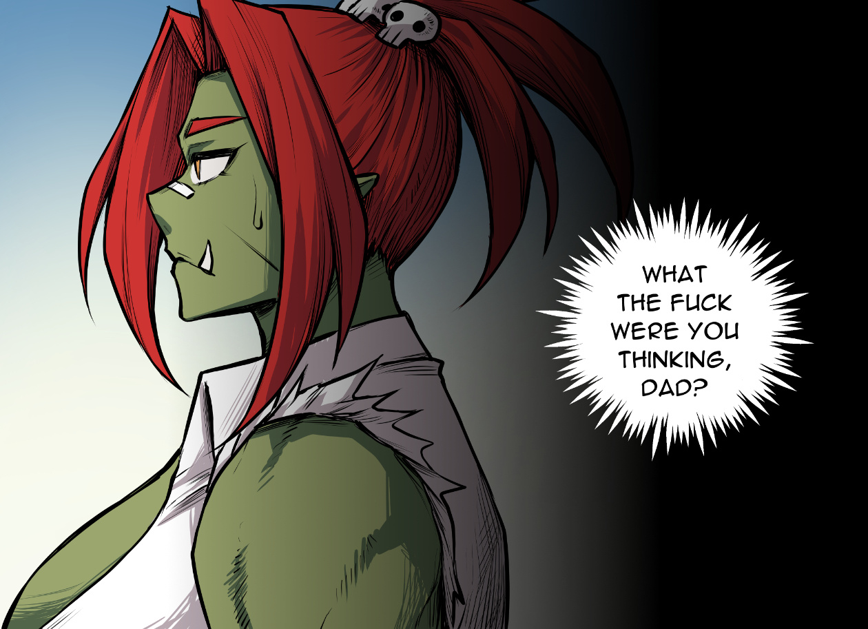 Orc Girl Goes To High School Chapter 1 #4