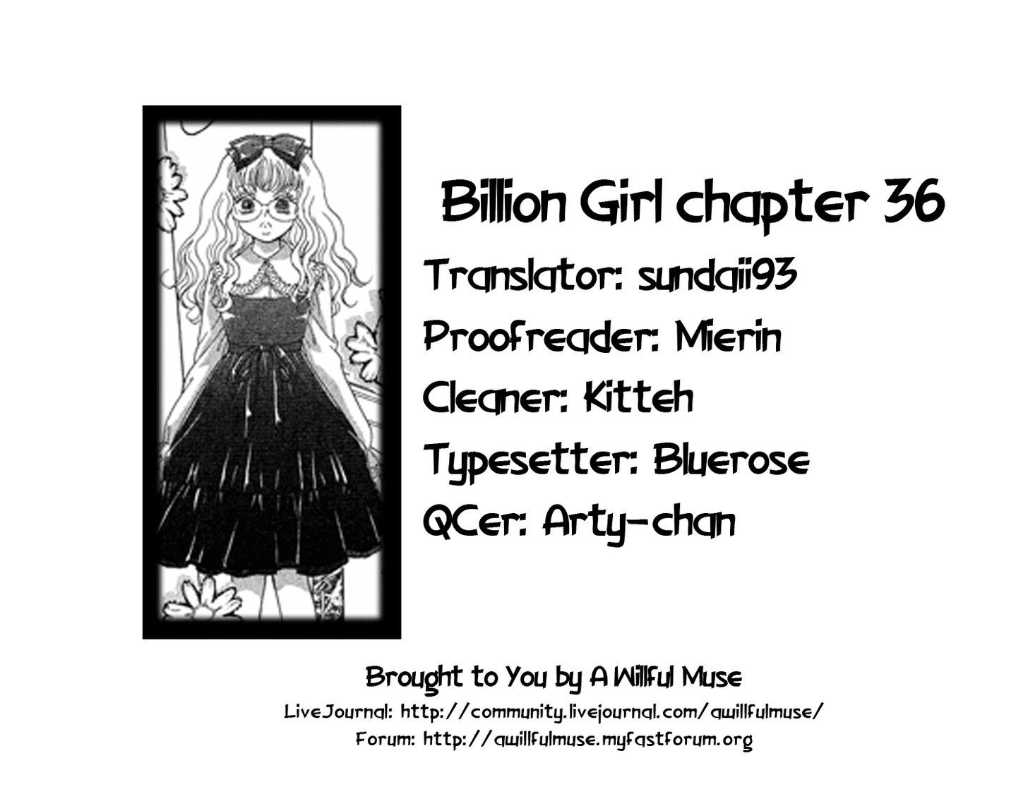 Billion Girl Chapter 36 #1