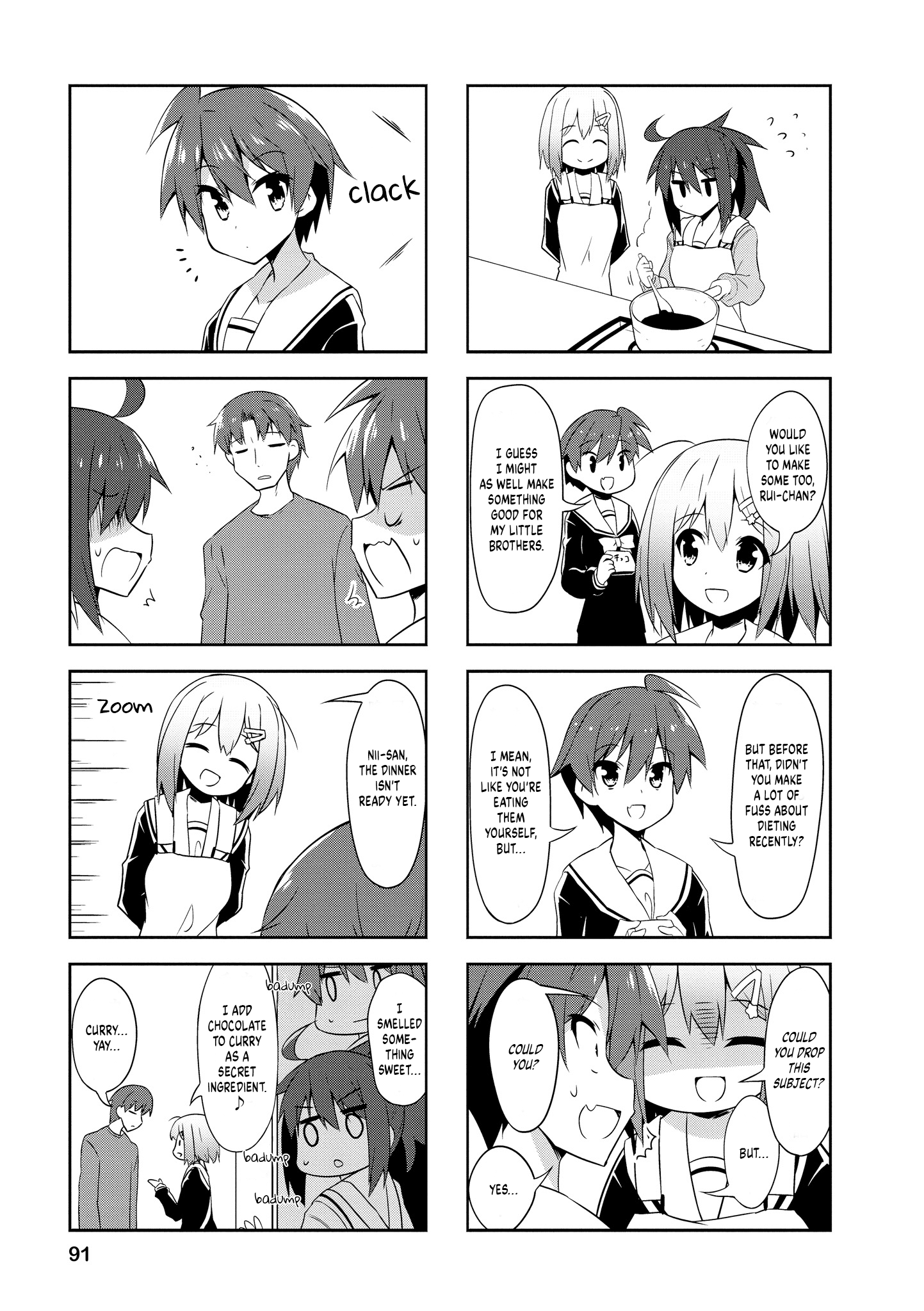 Nakahara-Kun No Kahogo Na Imouto Chapter 85 #7