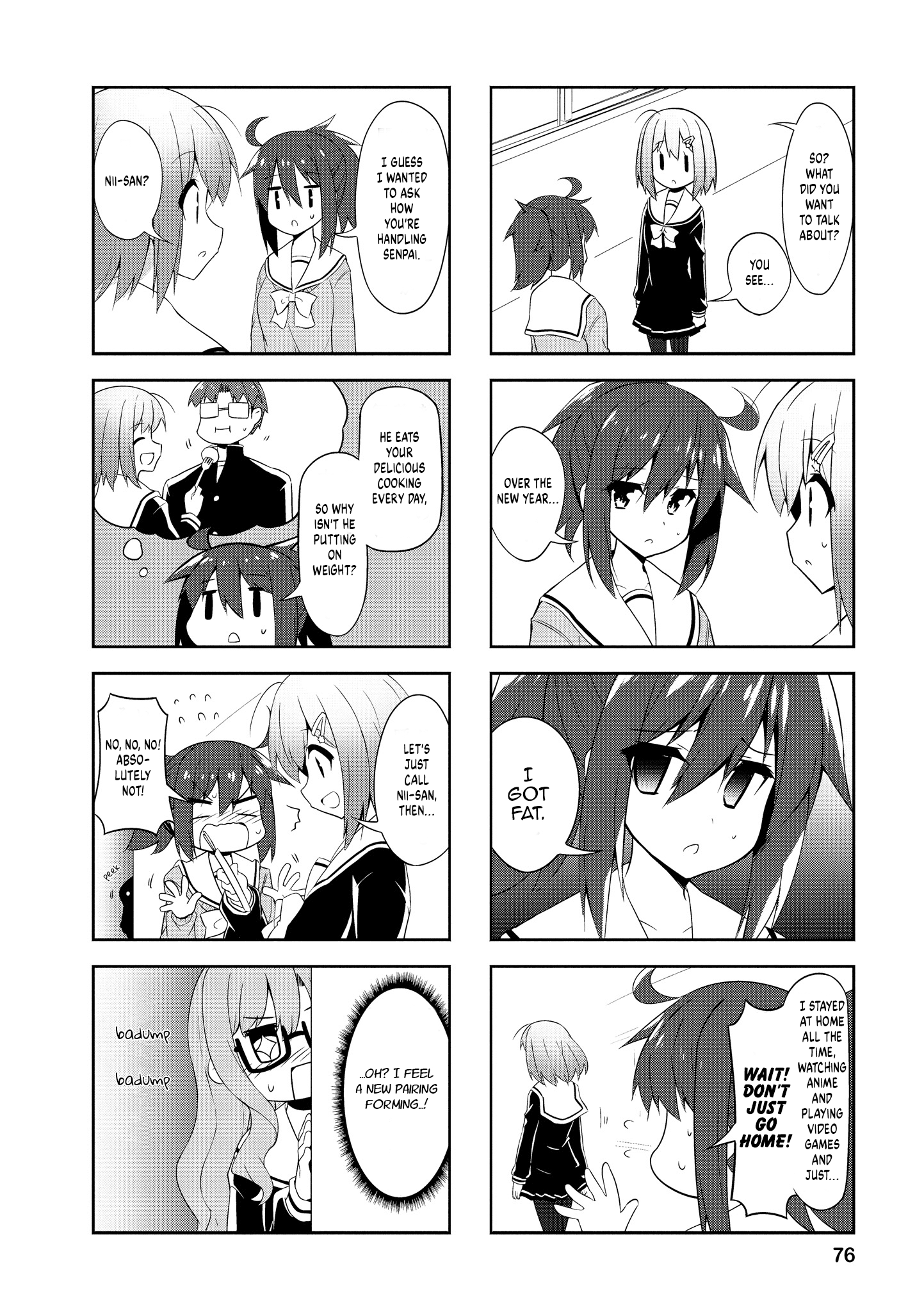 Nakahara-Kun No Kahogo Na Imouto Chapter 84 #2