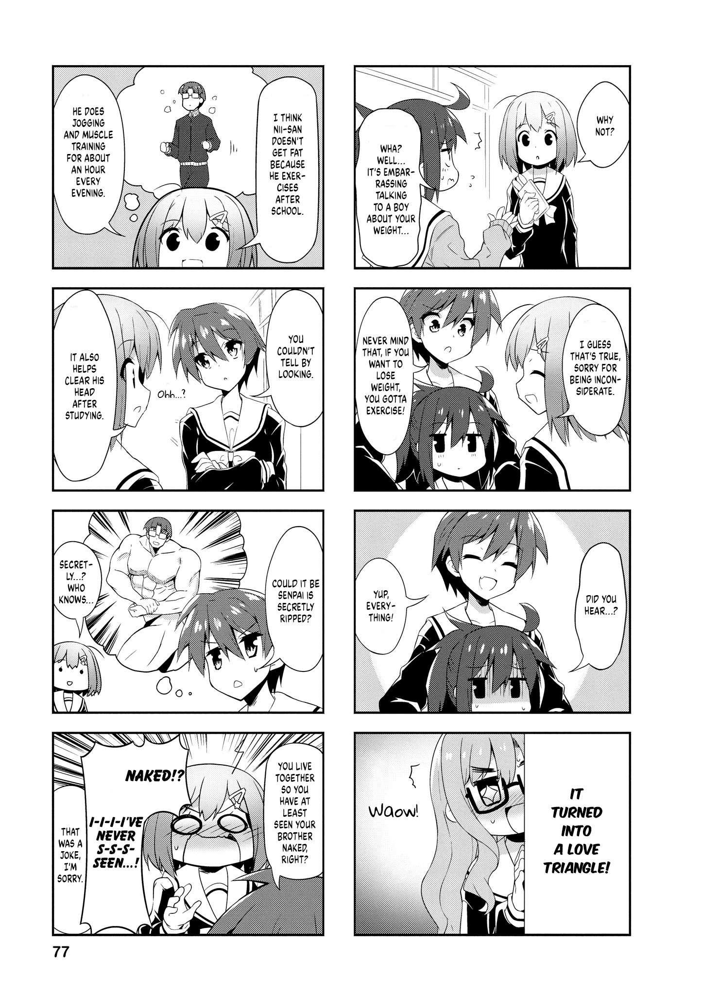 Nakahara-Kun No Kahogo Na Imouto Chapter 84 #3