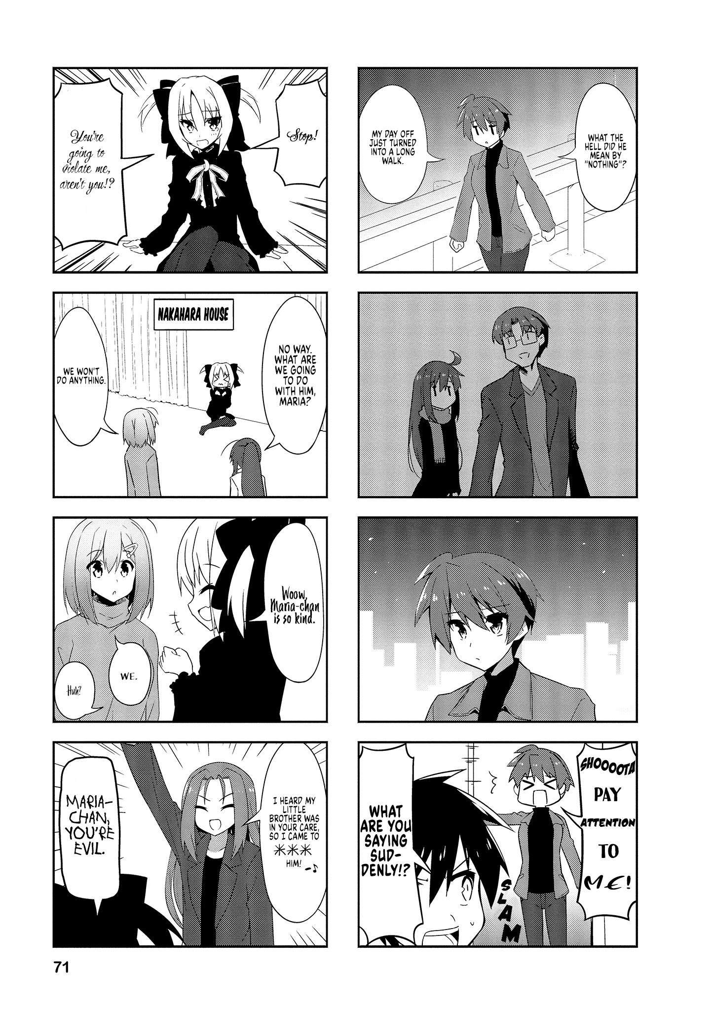 Nakahara-Kun No Kahogo Na Imouto Chapter 71 #7