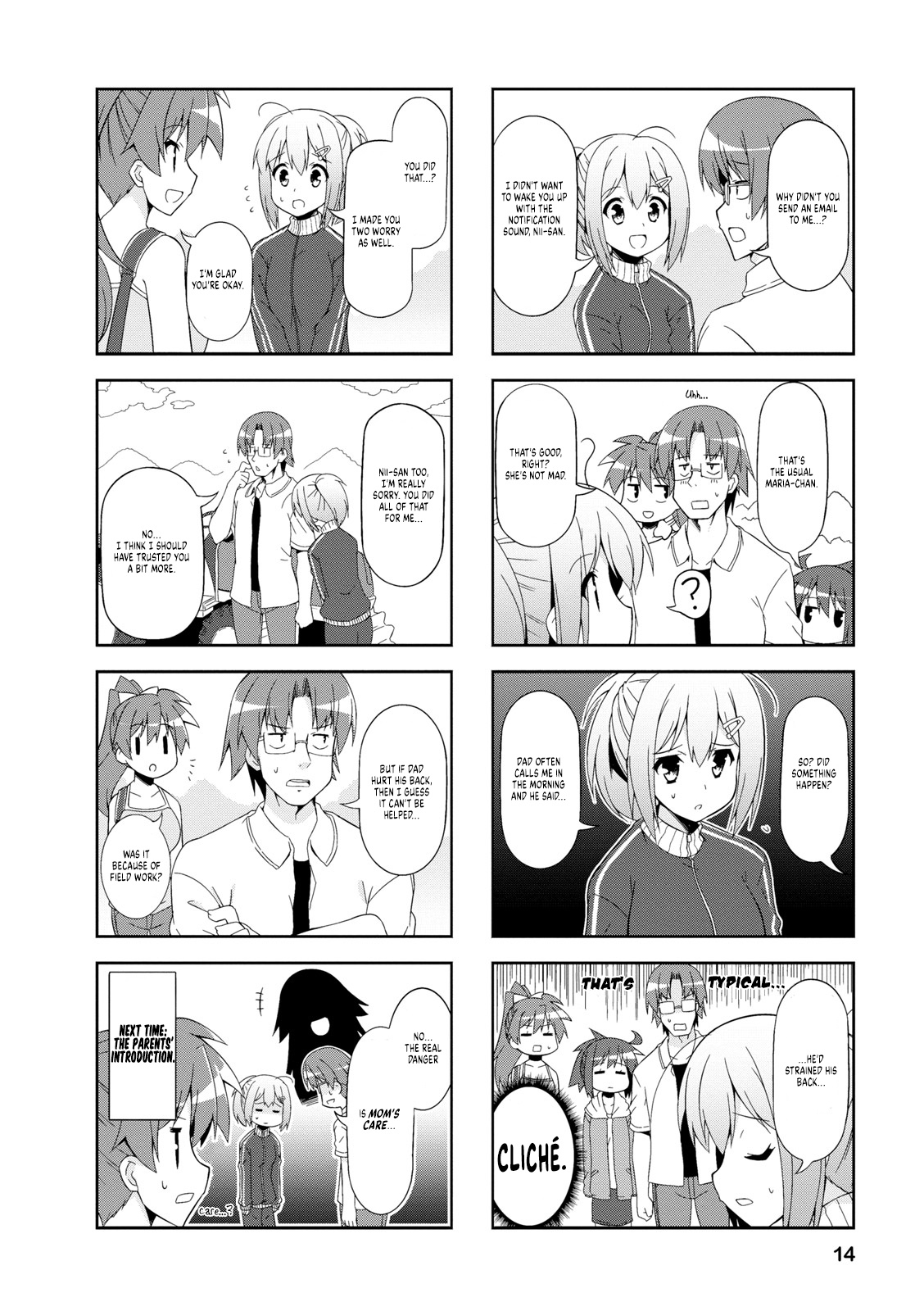 Nakahara-Kun No Kahogo Na Imouto Chapter 39 #12