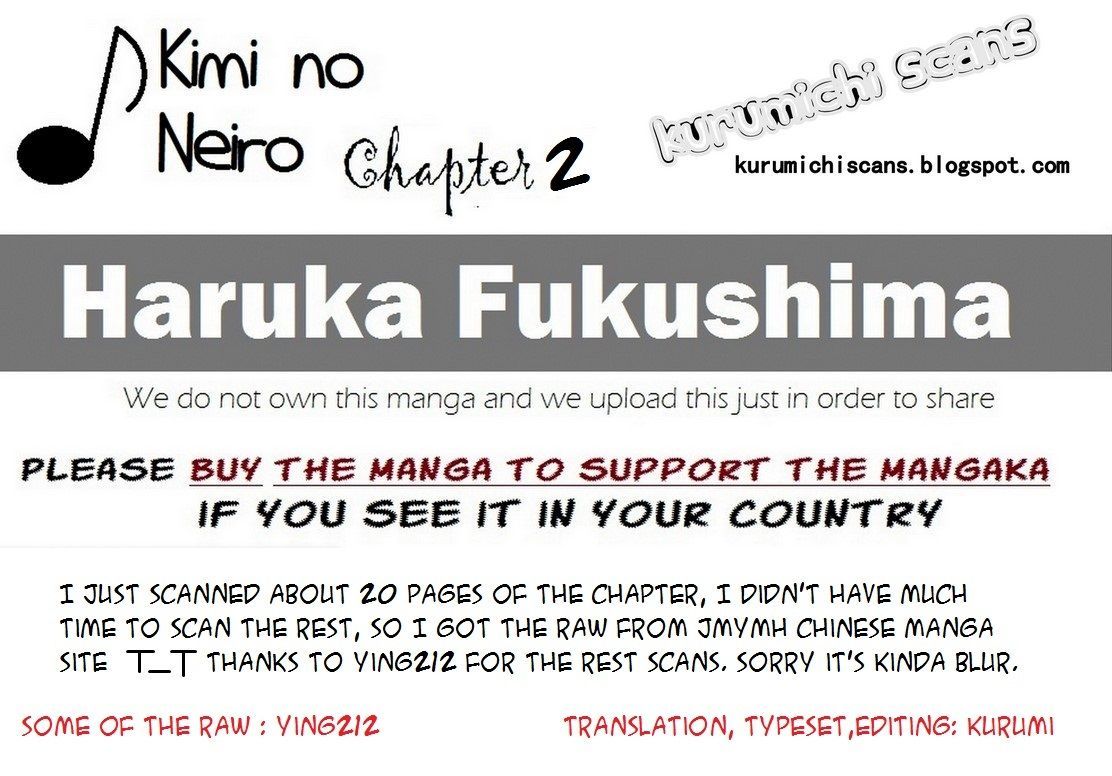 Kimi No Neiro Chapter 2 #3