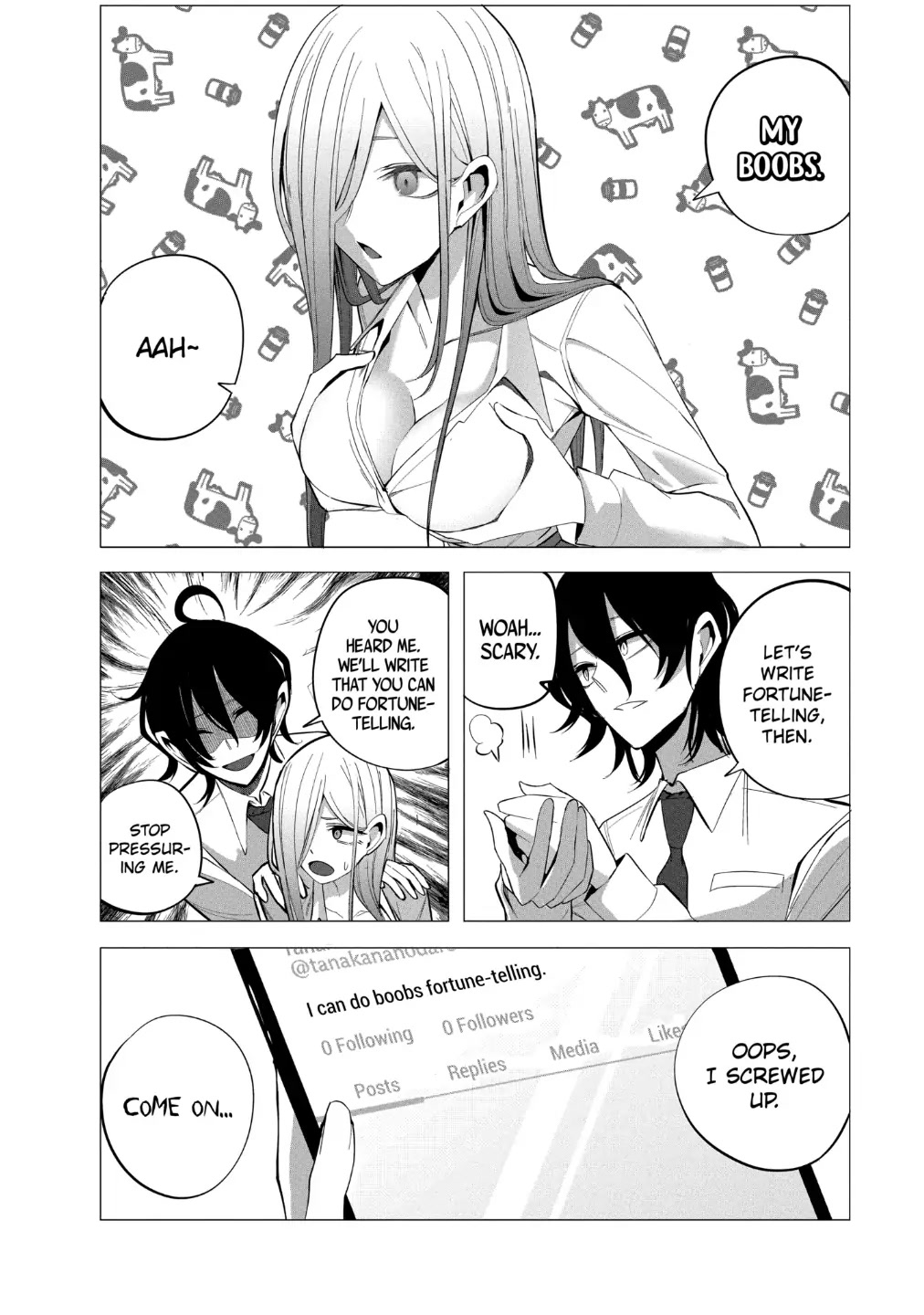 Mizuki-Senpai No Koi Uranai Chapter 17 #4