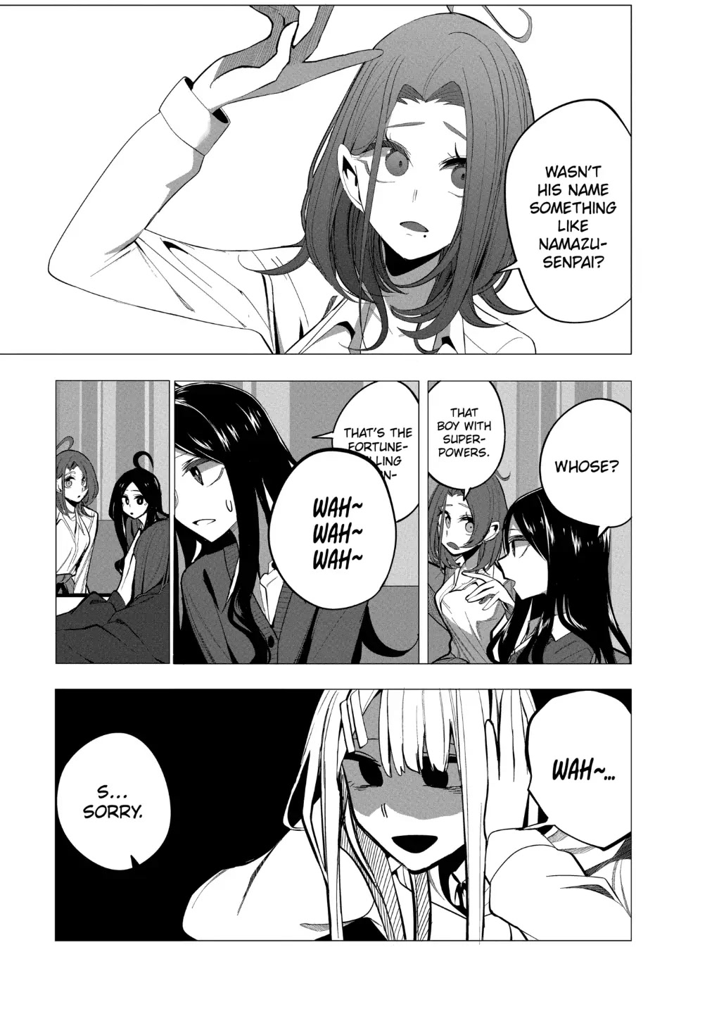 Mizuki-Senpai No Koi Uranai Chapter 17 #13