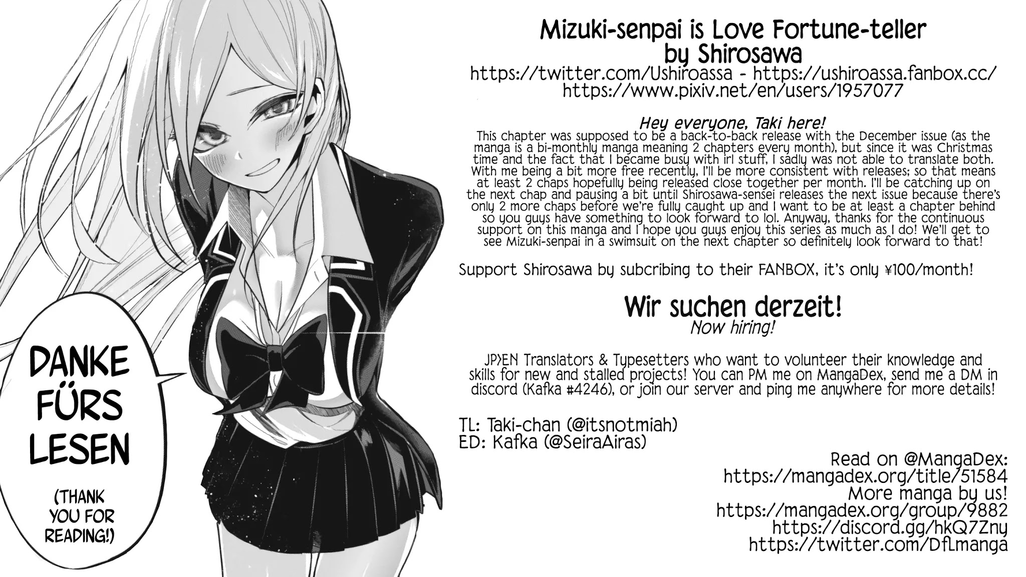 Mizuki-Senpai No Koi Uranai Chapter 7 #15