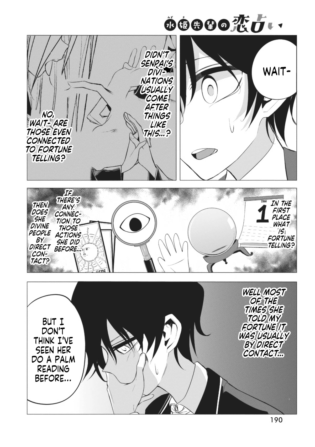 Mizuki-Senpai No Koi Uranai Chapter 4 #8