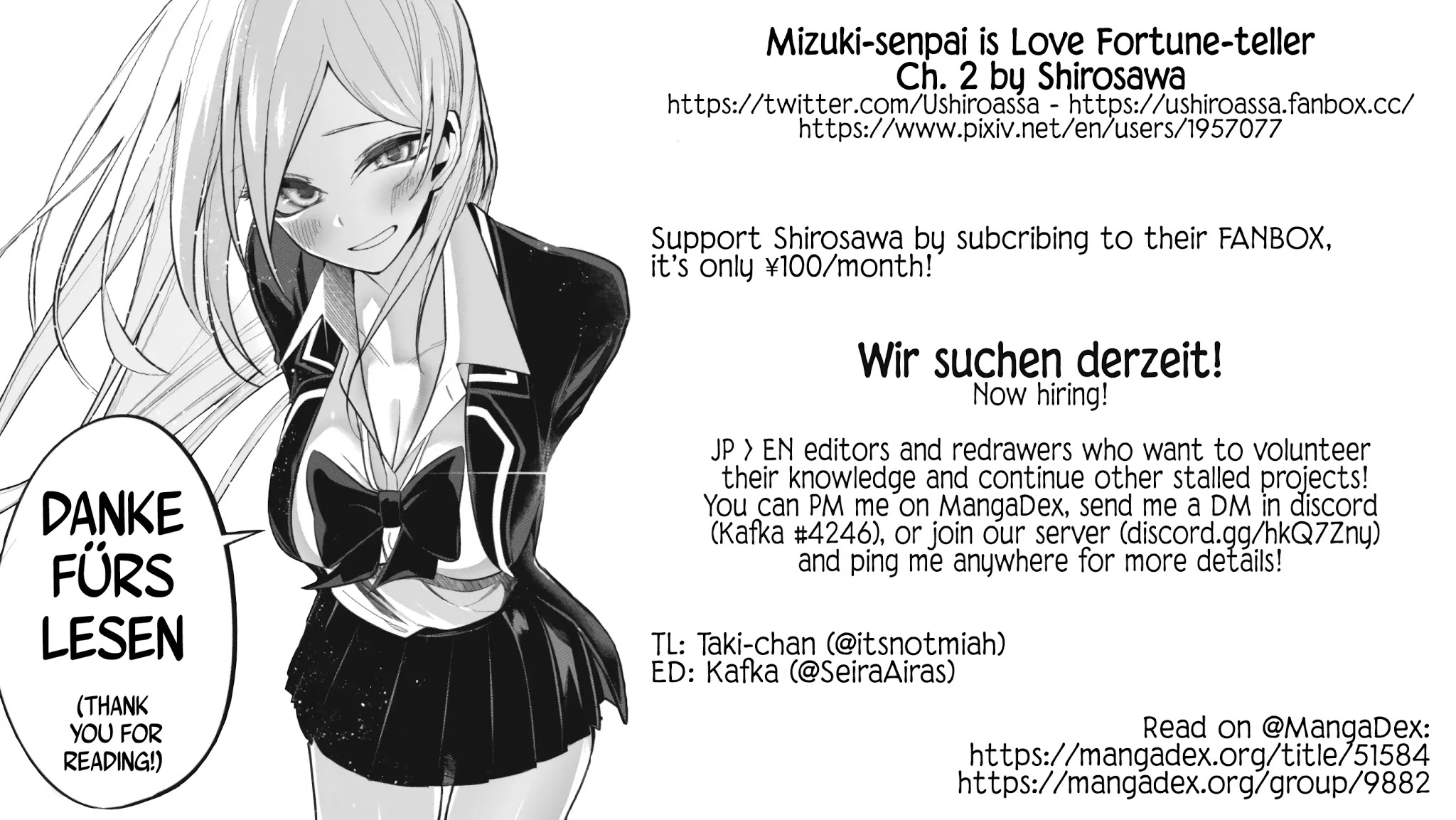 Mizuki-Senpai No Koi Uranai Chapter 2 #15