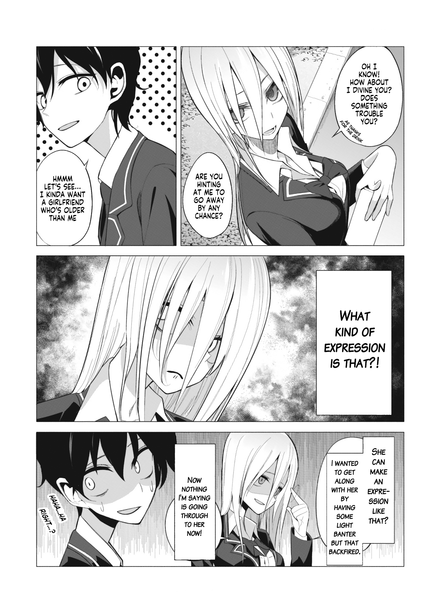 Mizuki-Senpai No Koi Uranai Chapter 1 #6