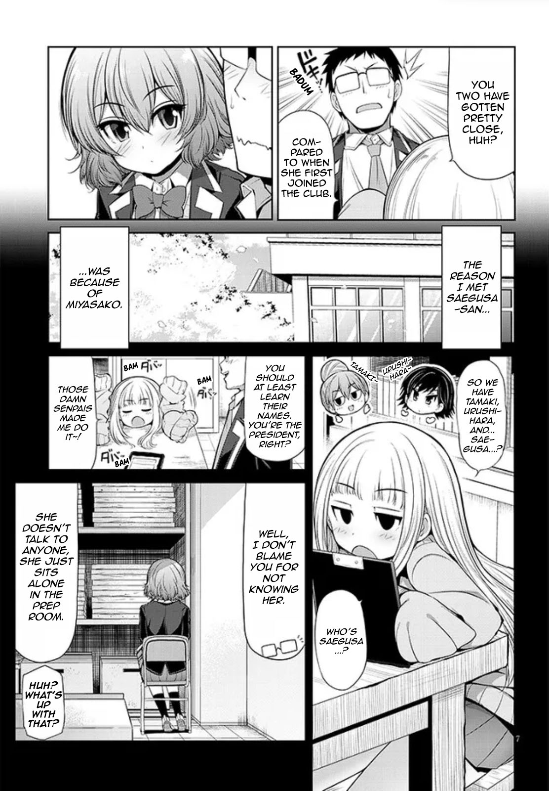 Saegusa-San Wa Megane-Senpai To Koi O Egaku Chapter 3 #7