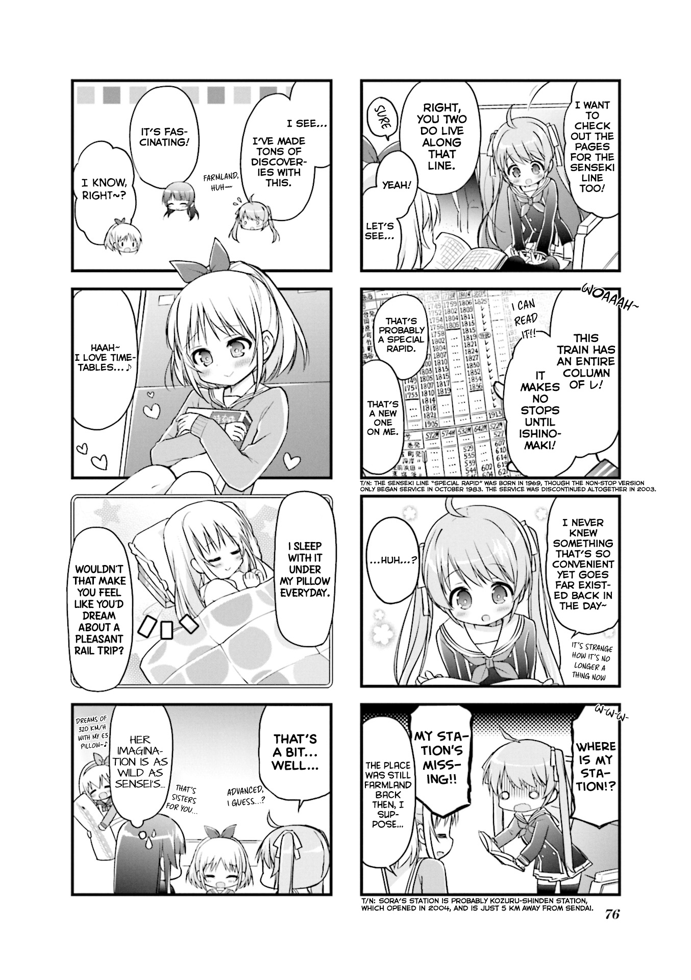 Hatsukoi*rail Trip Chapter 9 #4