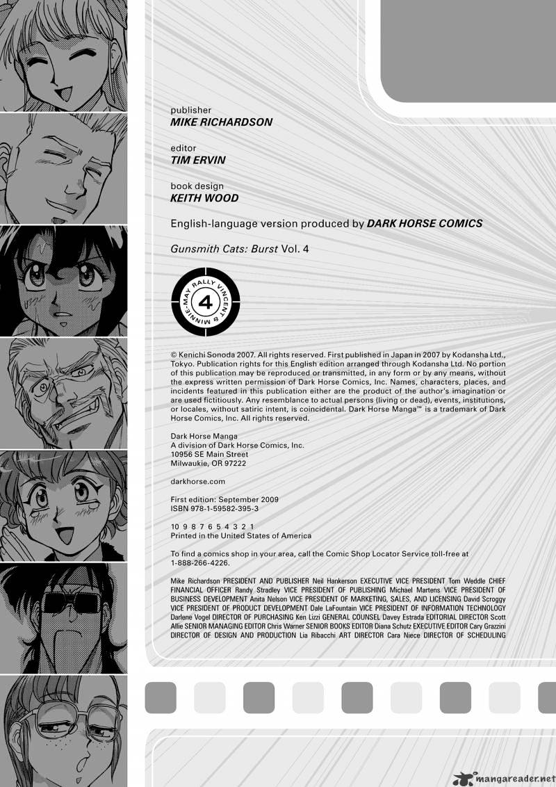 Gunsmith Cats Burst Chapter 4 #191