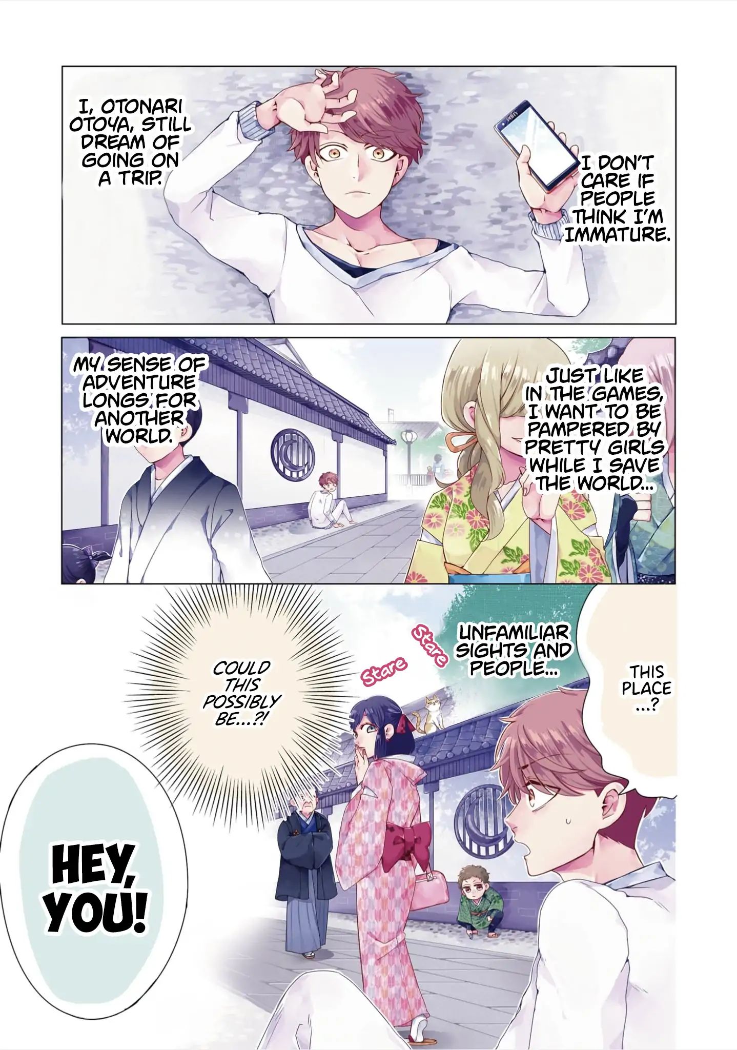 I ♂ Took A Trip To An Otome Game Chapter 1 #4