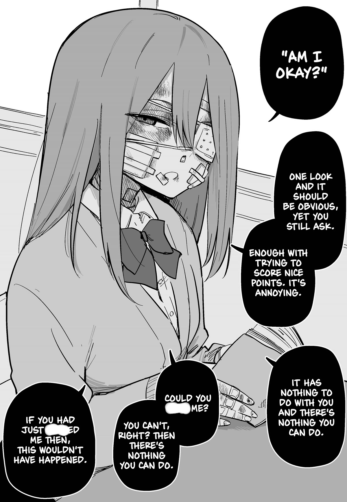 I'm Worried About My Classmate Who's Covered In Bruises Chapter 10 #1