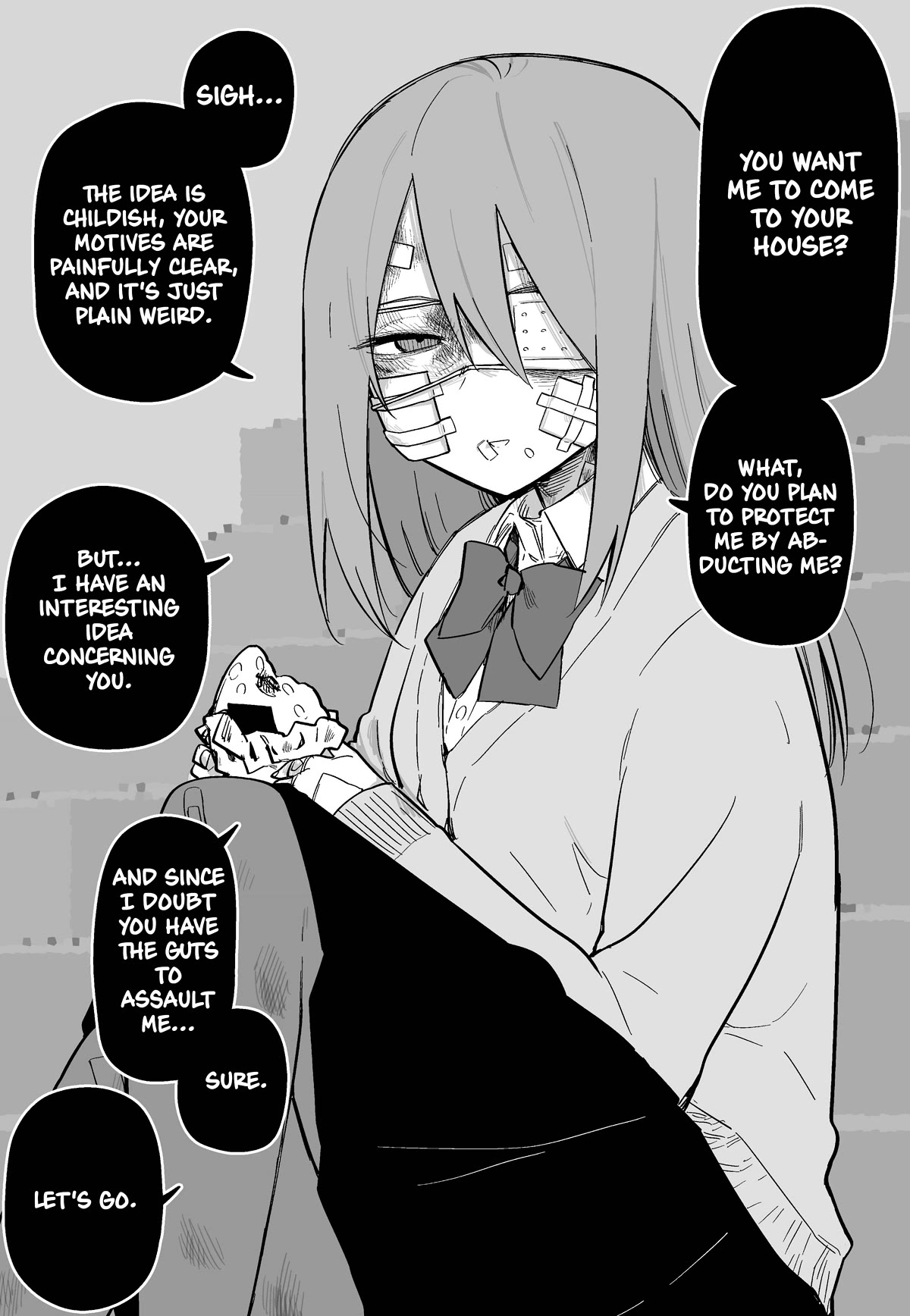 I'm Worried About My Classmate Who's Covered In Bruises Chapter 11 #1