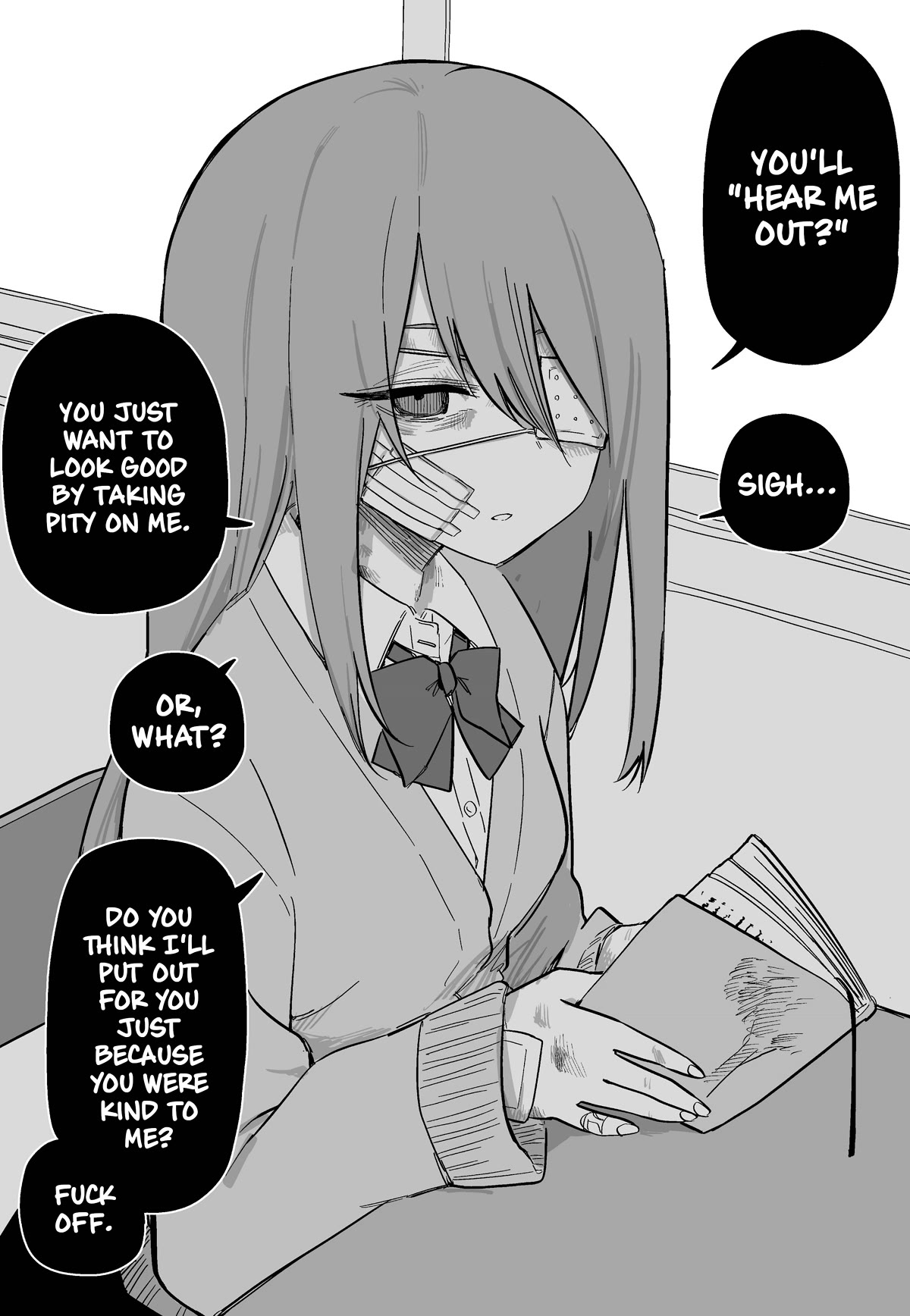 I'm Worried About My Classmate Who's Covered In Bruises Chapter 1 #1