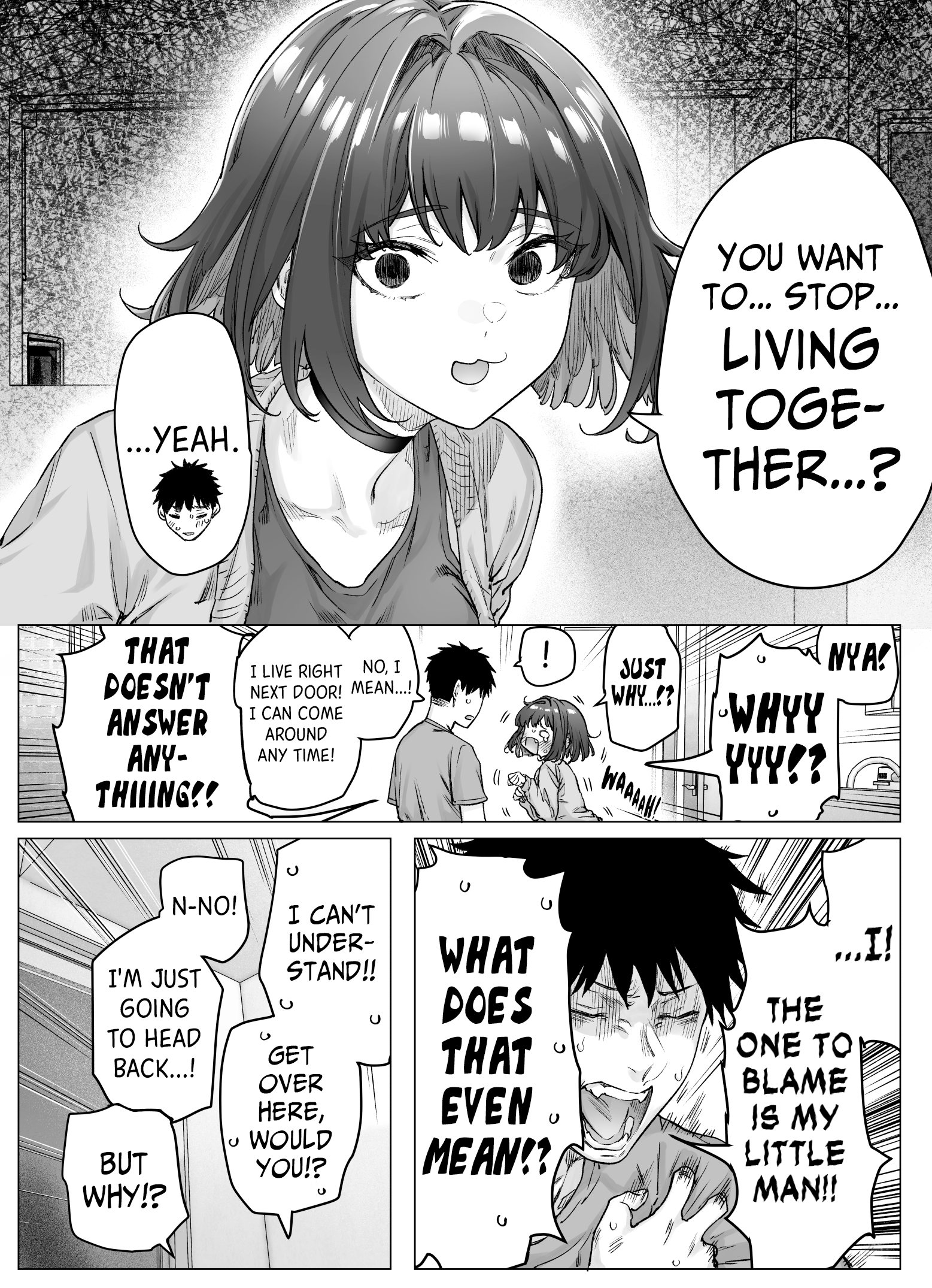 The Tsuntsuntsuntsuntsuntsun Tsuntsuntsuntsuntsundere Girl Getting Less And Less Tsun Day By Day Chapter 79 #1