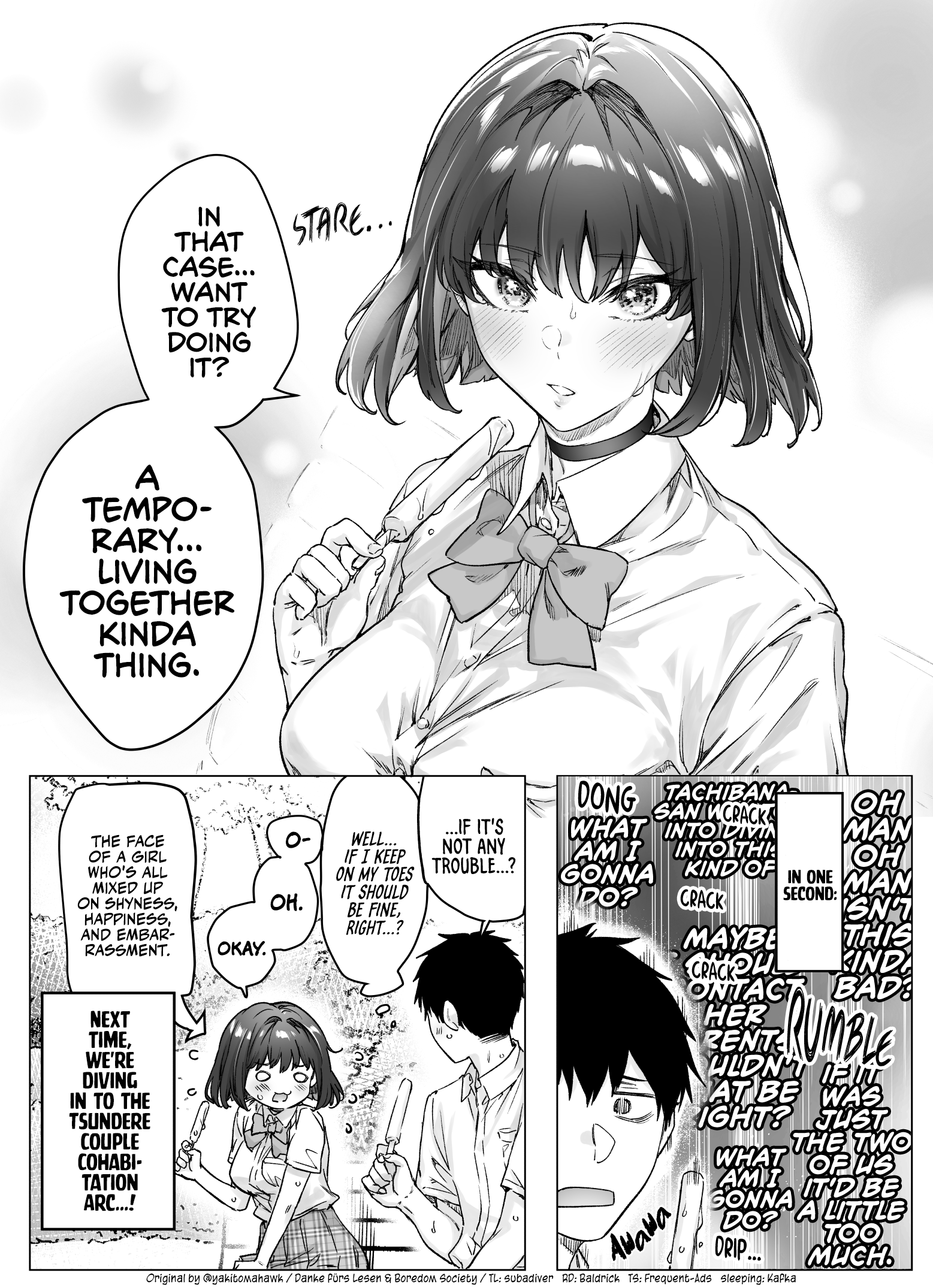 The Tsuntsuntsuntsuntsuntsun Tsuntsuntsuntsuntsundere Girl Getting Less And Less Tsun Day By Day Chapter 69 #2