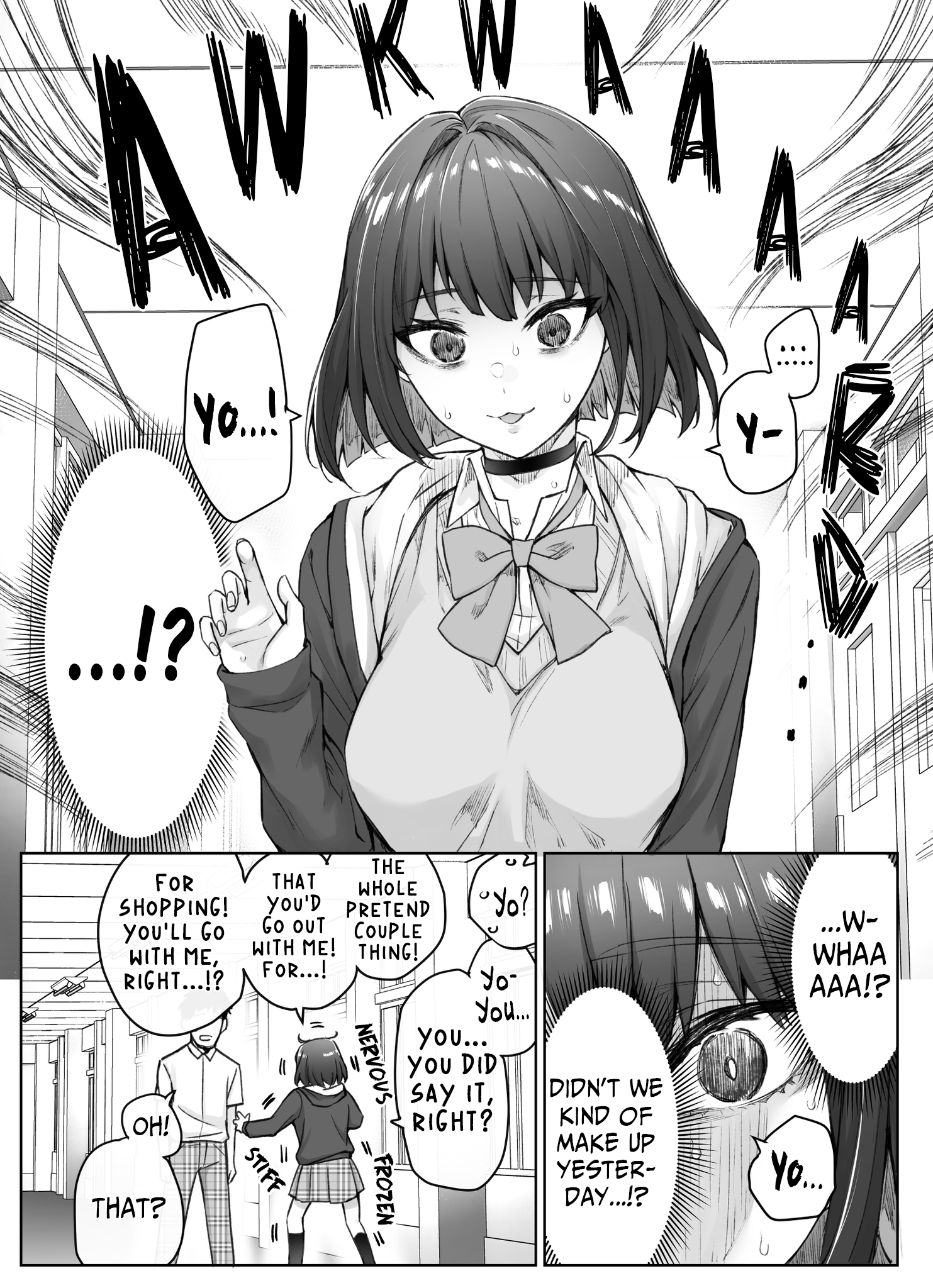 The Tsuntsuntsuntsuntsuntsun Tsuntsuntsuntsuntsundere Girl Getting Less And Less Tsun Day By Day Chapter 45 #1