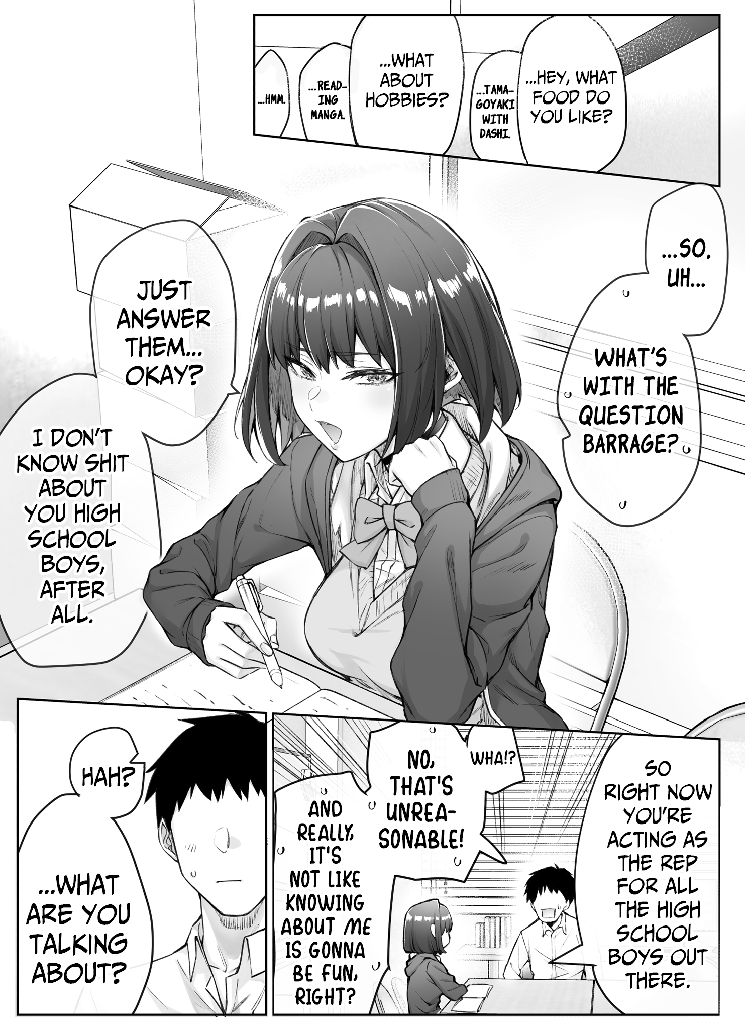 The Tsuntsuntsuntsuntsuntsun Tsuntsuntsuntsuntsundere Girl Getting Less And Less Tsun Day By Day Chapter 38 #1