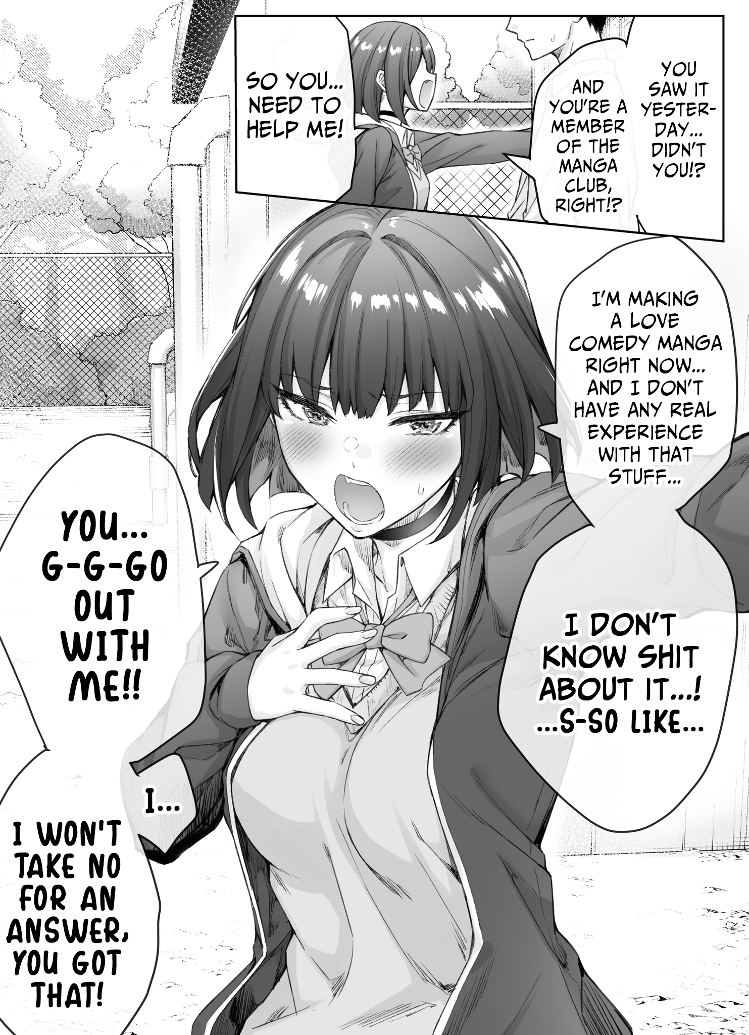 The Tsuntsuntsuntsuntsuntsun Tsuntsuntsuntsuntsundere Girl Getting Less And Less Tsun Day By Day Chapter 32 #1