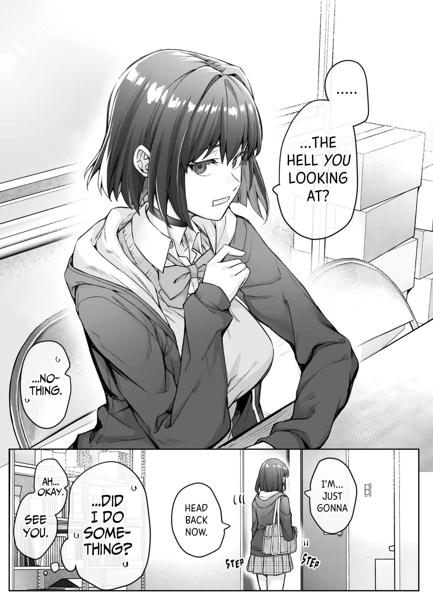 The Tsuntsuntsuntsuntsuntsun Tsuntsuntsuntsuntsundere Girl Getting Less And Less Tsun Day By Day Chapter 28 #1