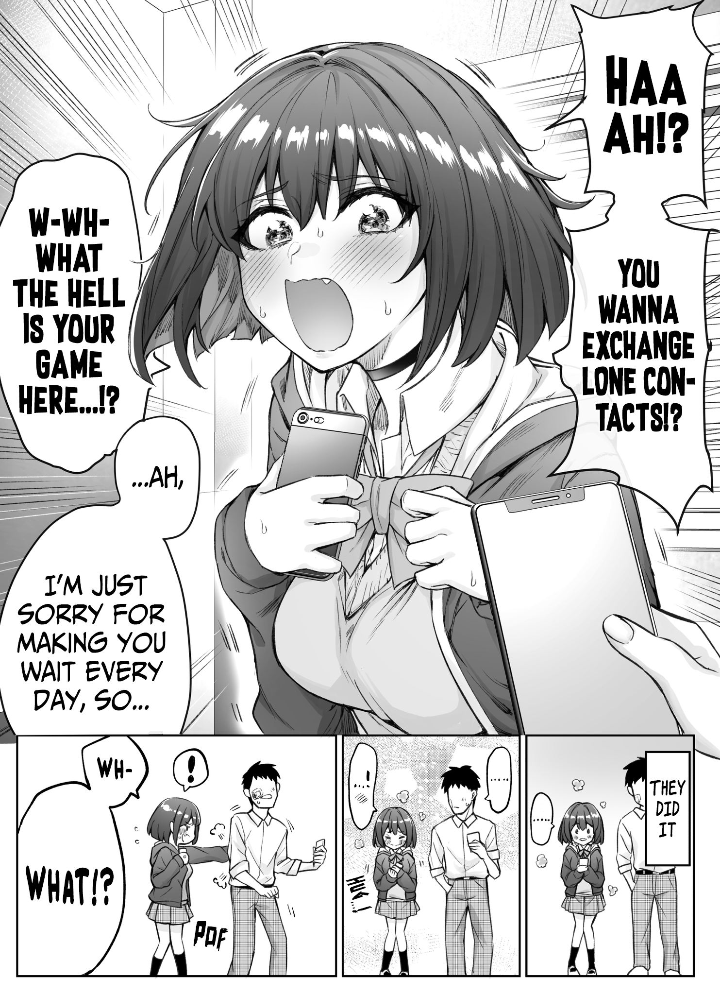 The Tsuntsuntsuntsuntsuntsun Tsuntsuntsuntsuntsundere Girl Getting Less And Less Tsun Day By Day Chapter 22 #1