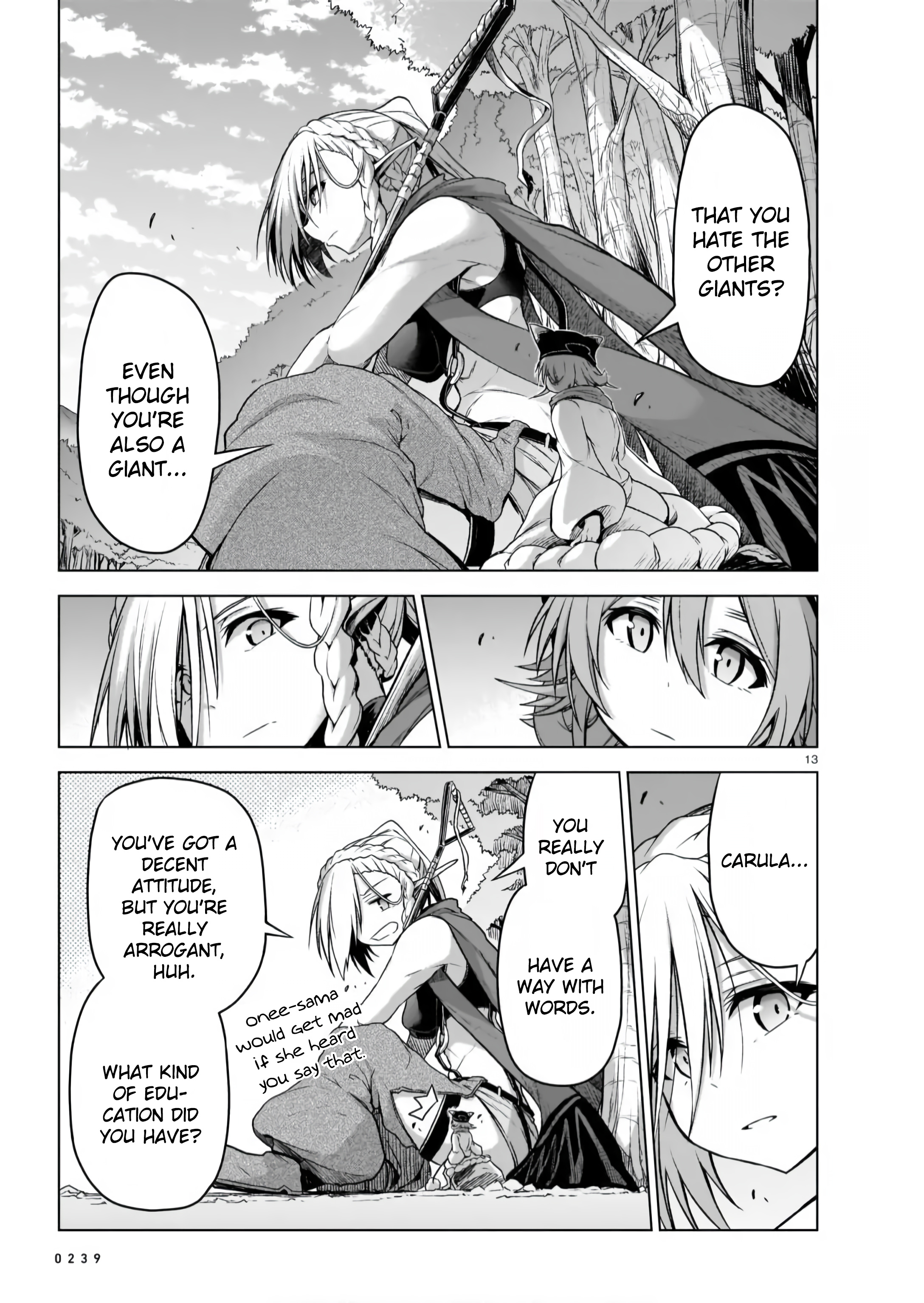 The Onee-Sama And The Giant Chapter 5 #13