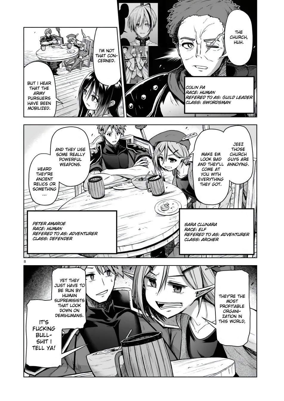 The Onee-Sama And The Giant Chapter 3 #8