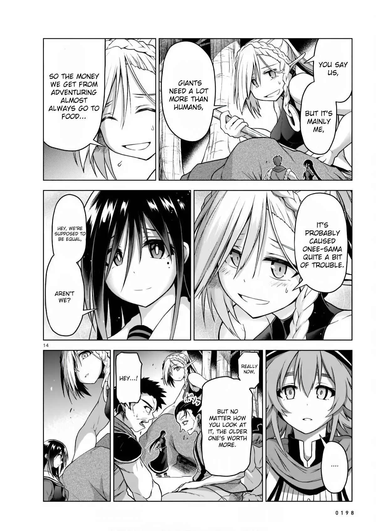 The Onee-Sama And The Giant Chapter 4 #13