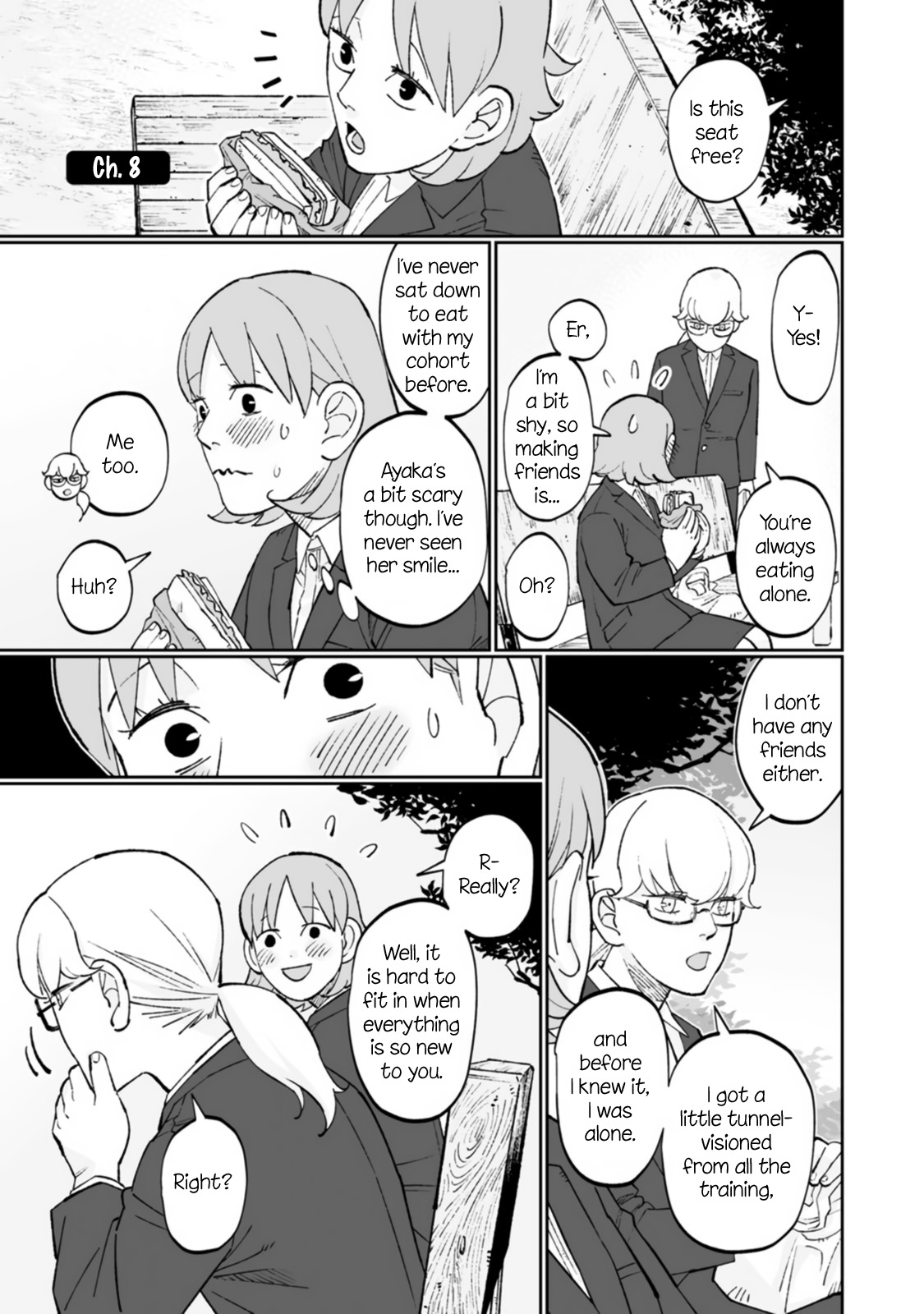 Ayaka-Chan Wa Hiroko-Senpai Ni Koishiteru Chapter 8 #1