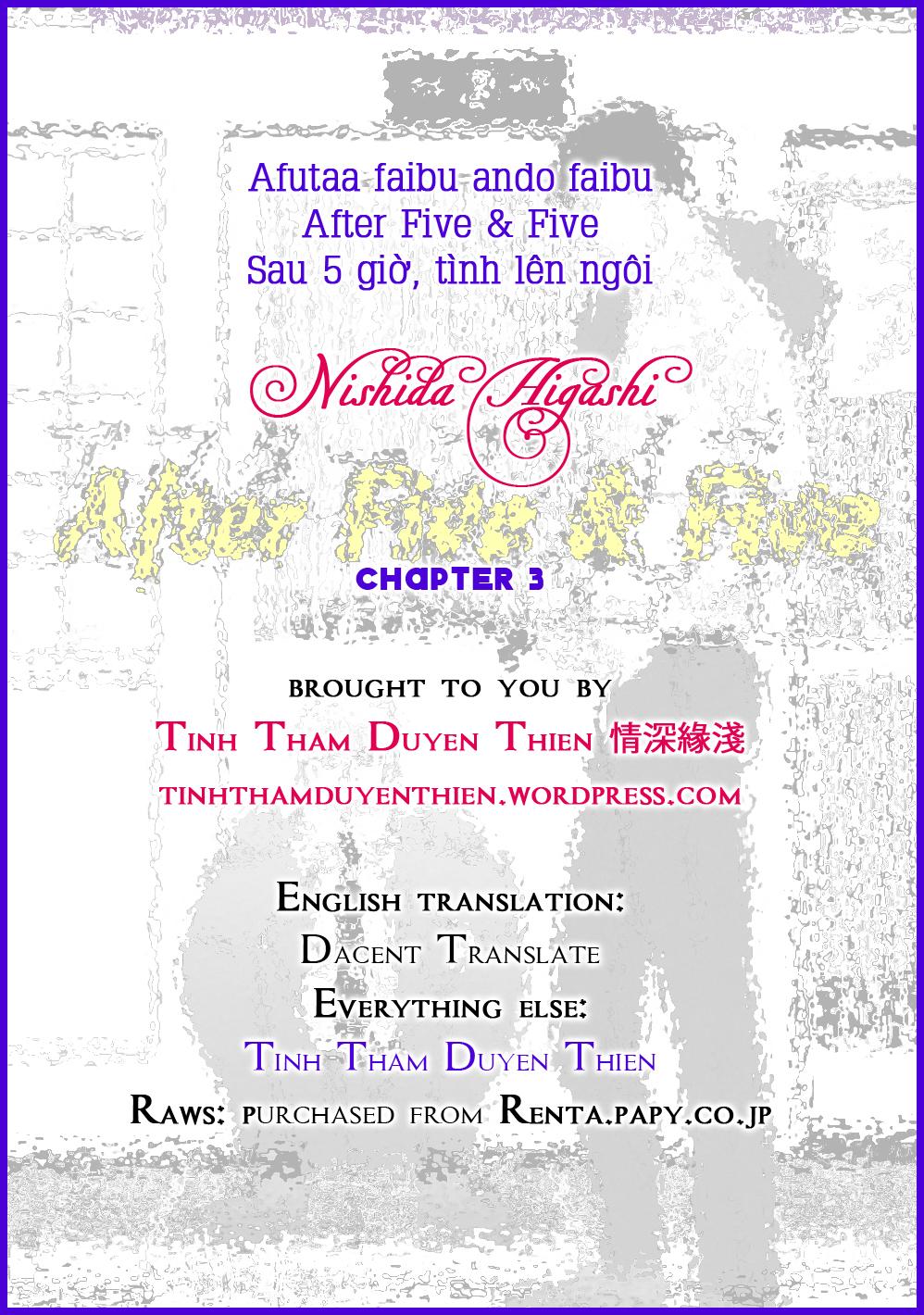 After Five & Five Chapter 3 #1