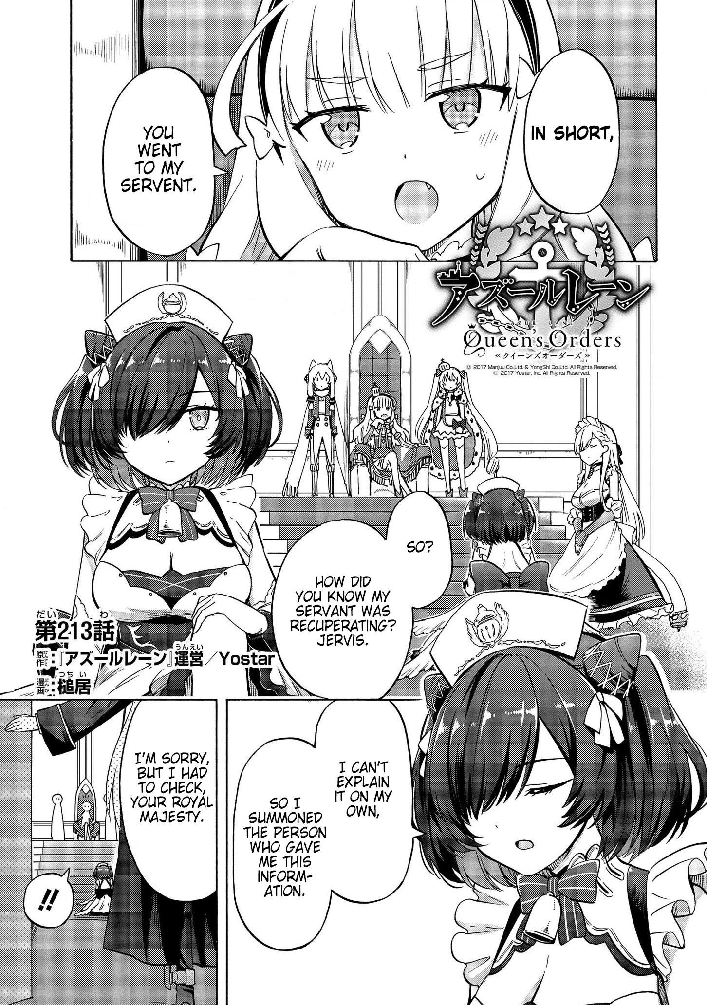 Azur Lane: Queen's Orders Chapter 213 #1