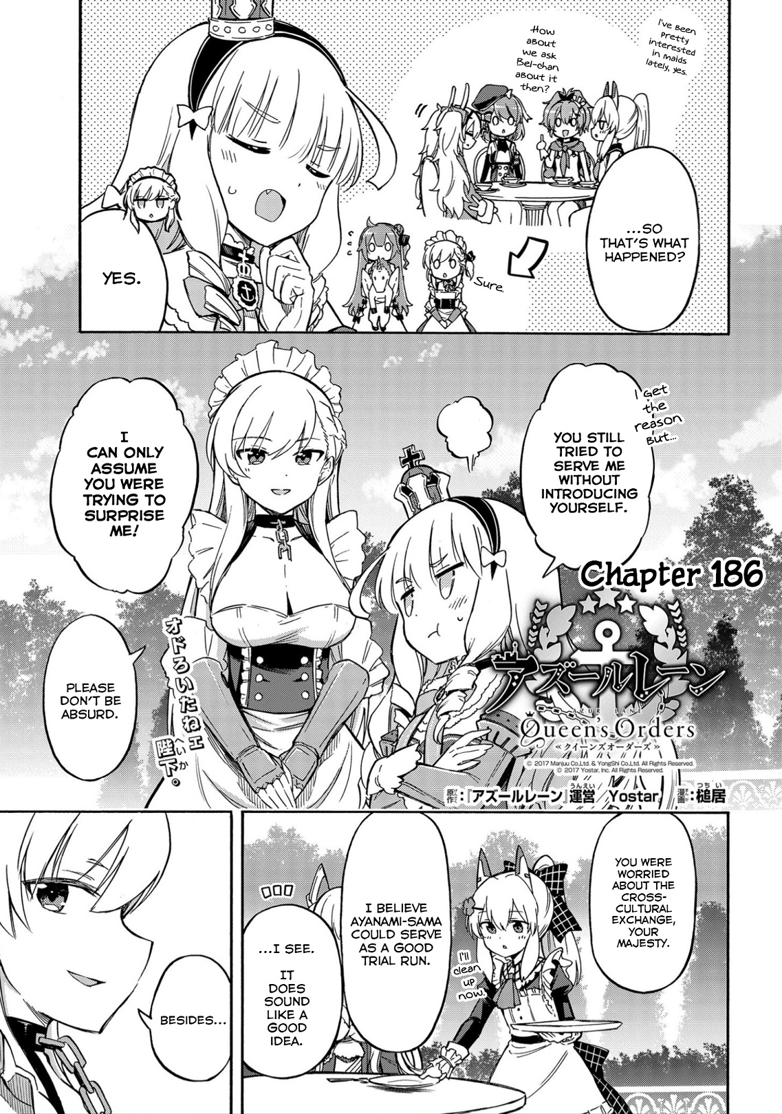 Azur Lane: Queen's Orders Chapter 186 #1