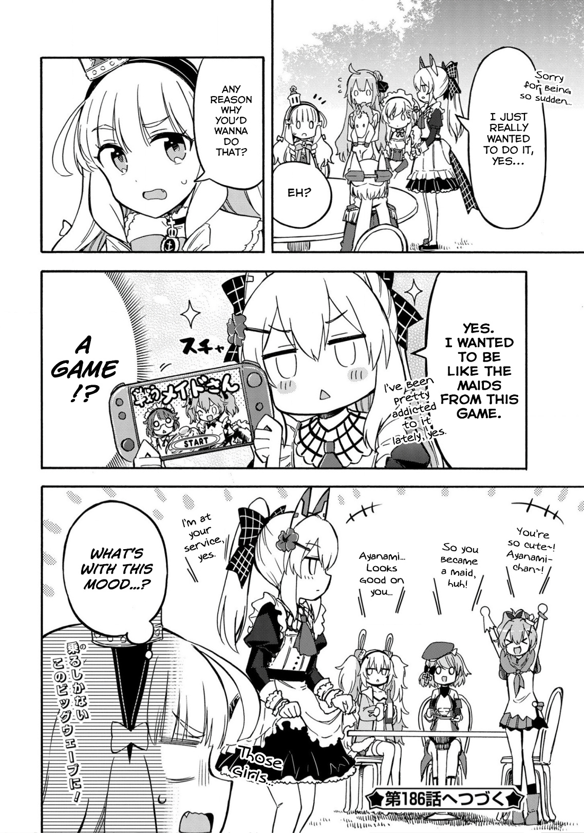 Azur Lane: Queen's Orders Chapter 185 #4