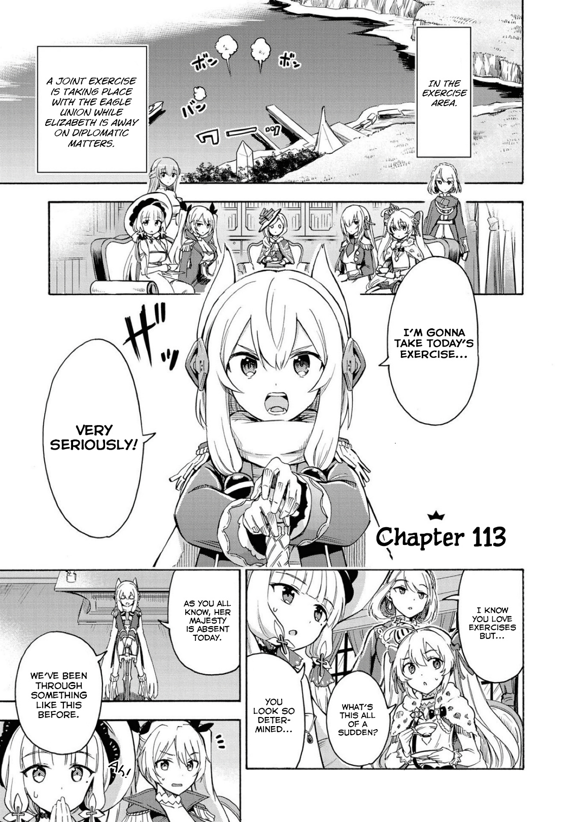 Azur Lane: Queen's Orders Chapter 113 #1